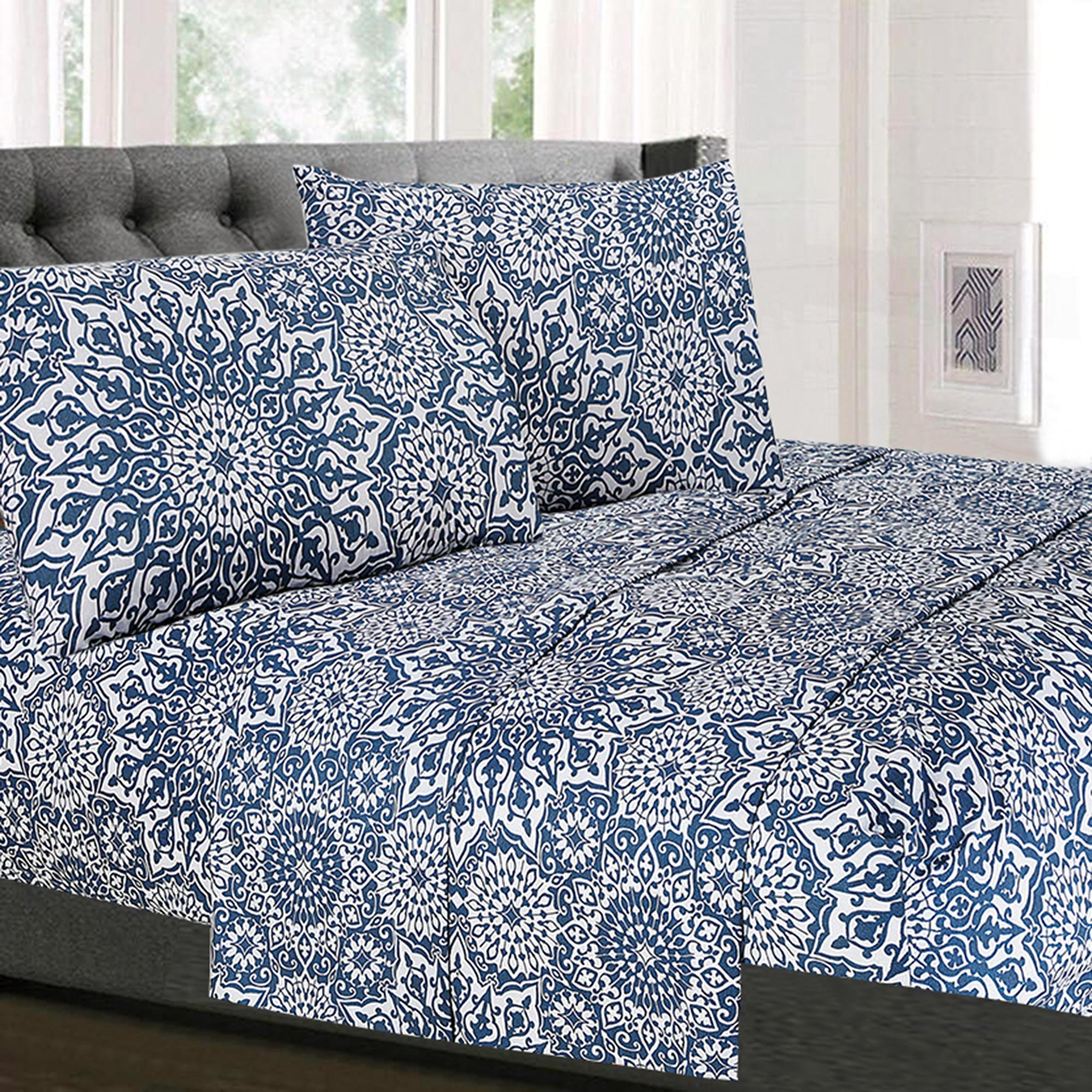 Foto 2 pulgar | Sábanas Sweet Home Collection Oasis Queen Size - Venta Internacional.