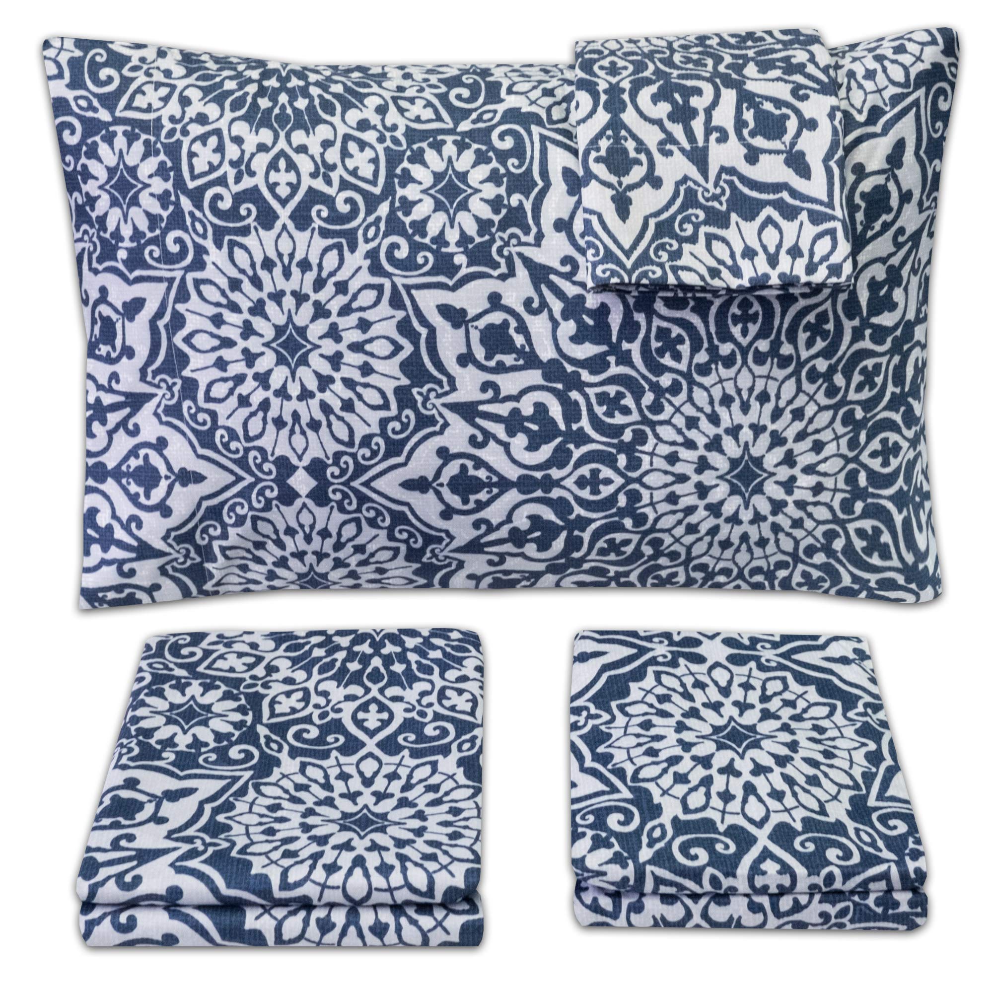 Foto 7 pulgar | Sábanas Sweet Home Collection Oasis Queen Size - Venta Internacional.