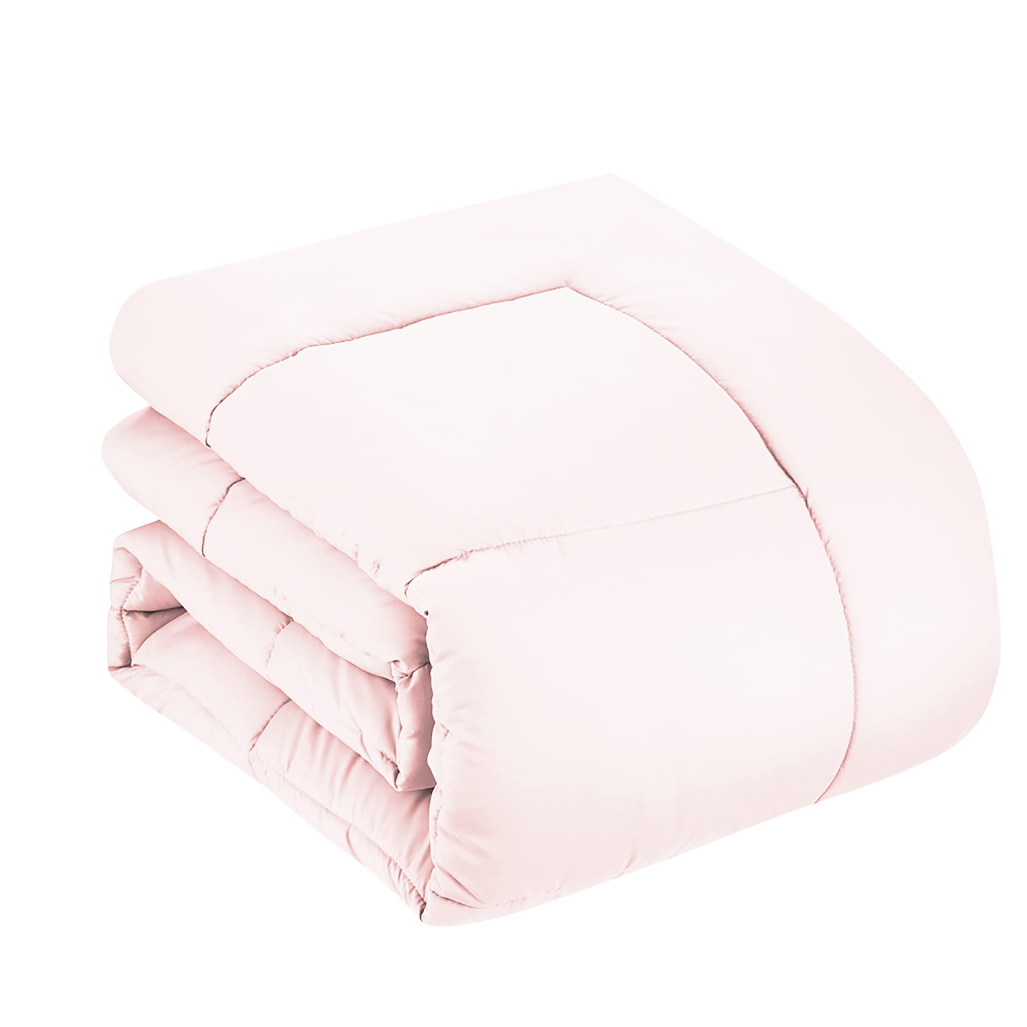 Foto 5 pulgar | Set de Edredón Sweet Home Collection Rosa Pálido Tamaño Doble - Venta Internacional
