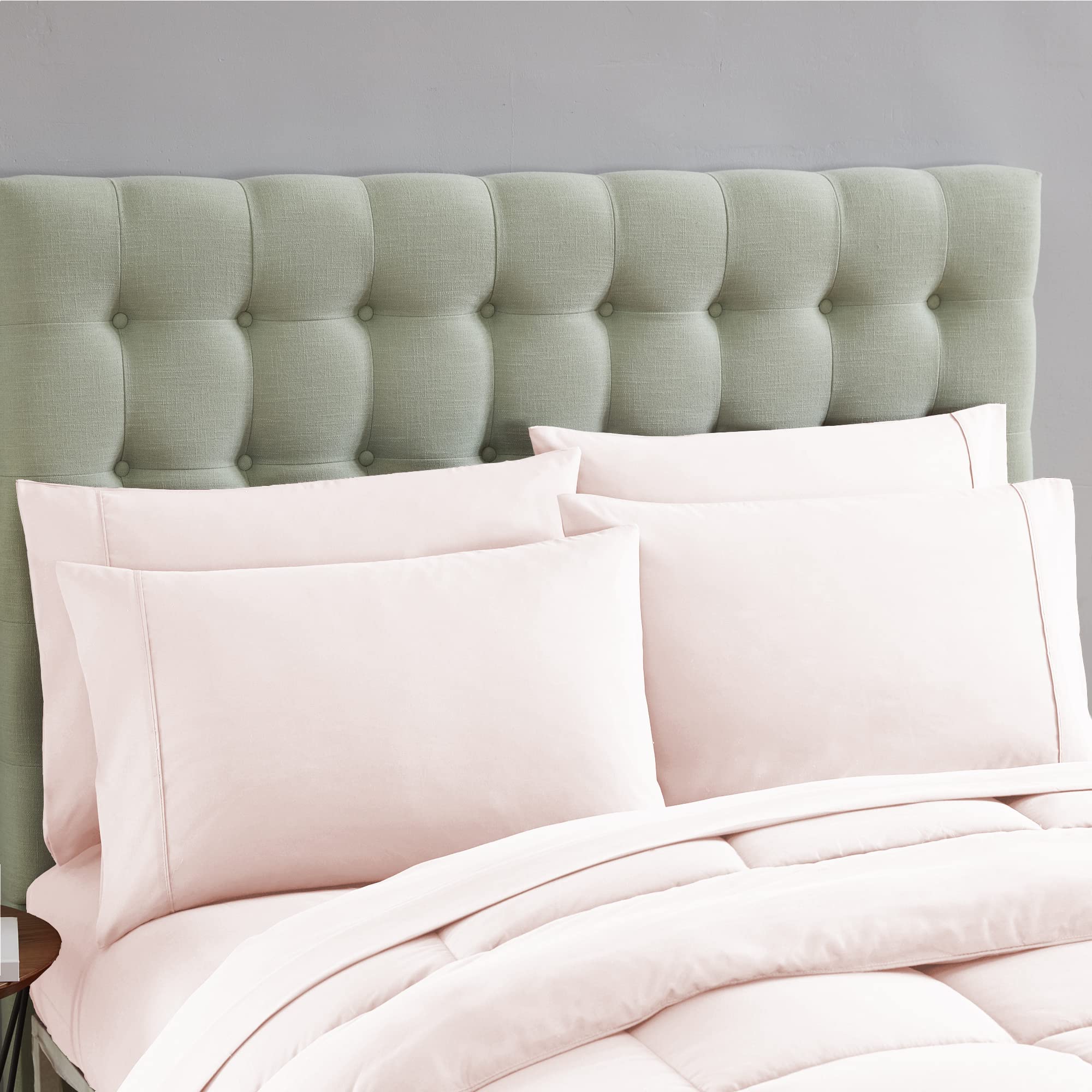 Foto 6 | Set de Edredón Sweet Home Collection Rosa Pálido Tamaño Doble - Venta Internacional
