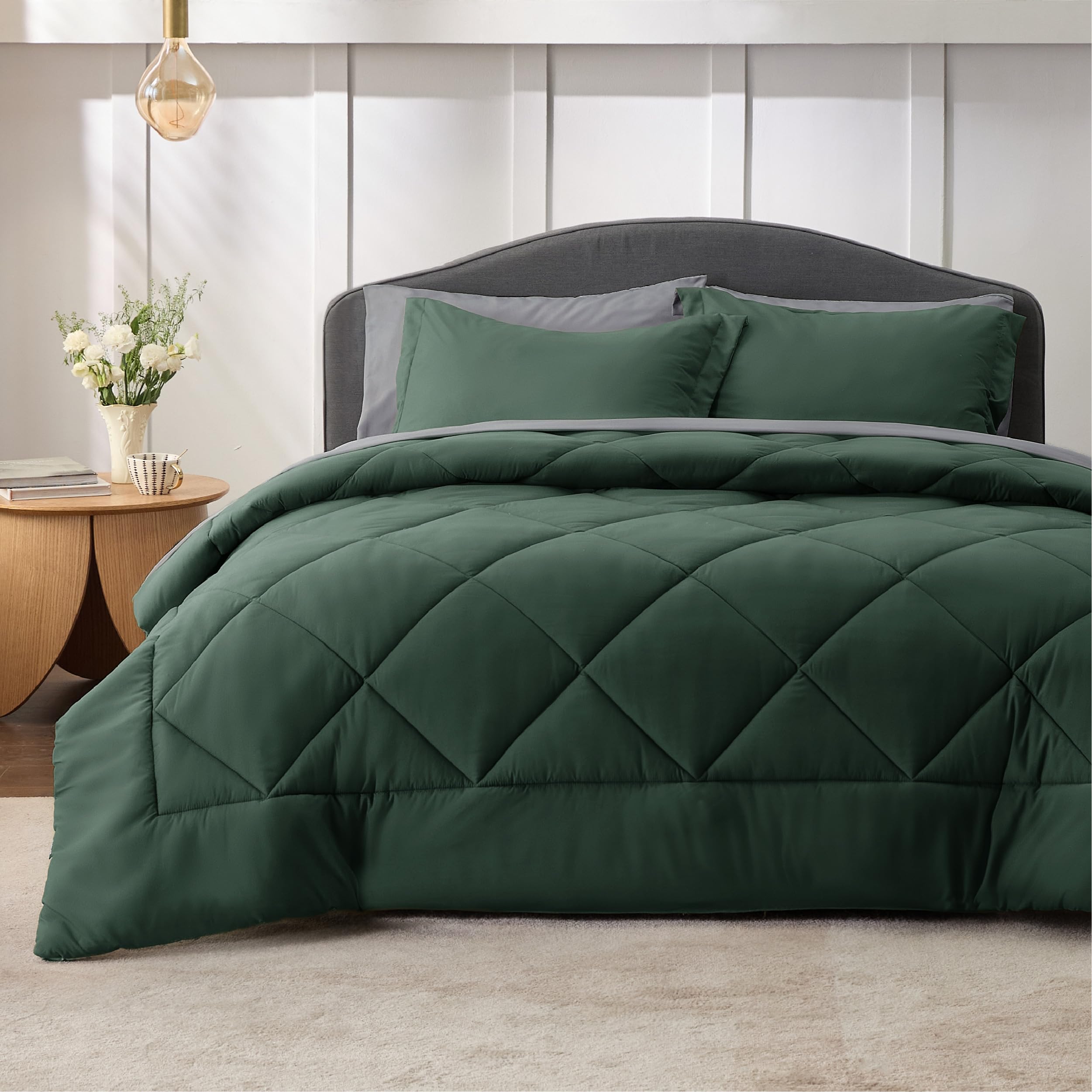 Foto 3 pulgar | Juego De Cama Bedsure Queen, Edredón Reversible, 7 Piezas - Venta Internacional.