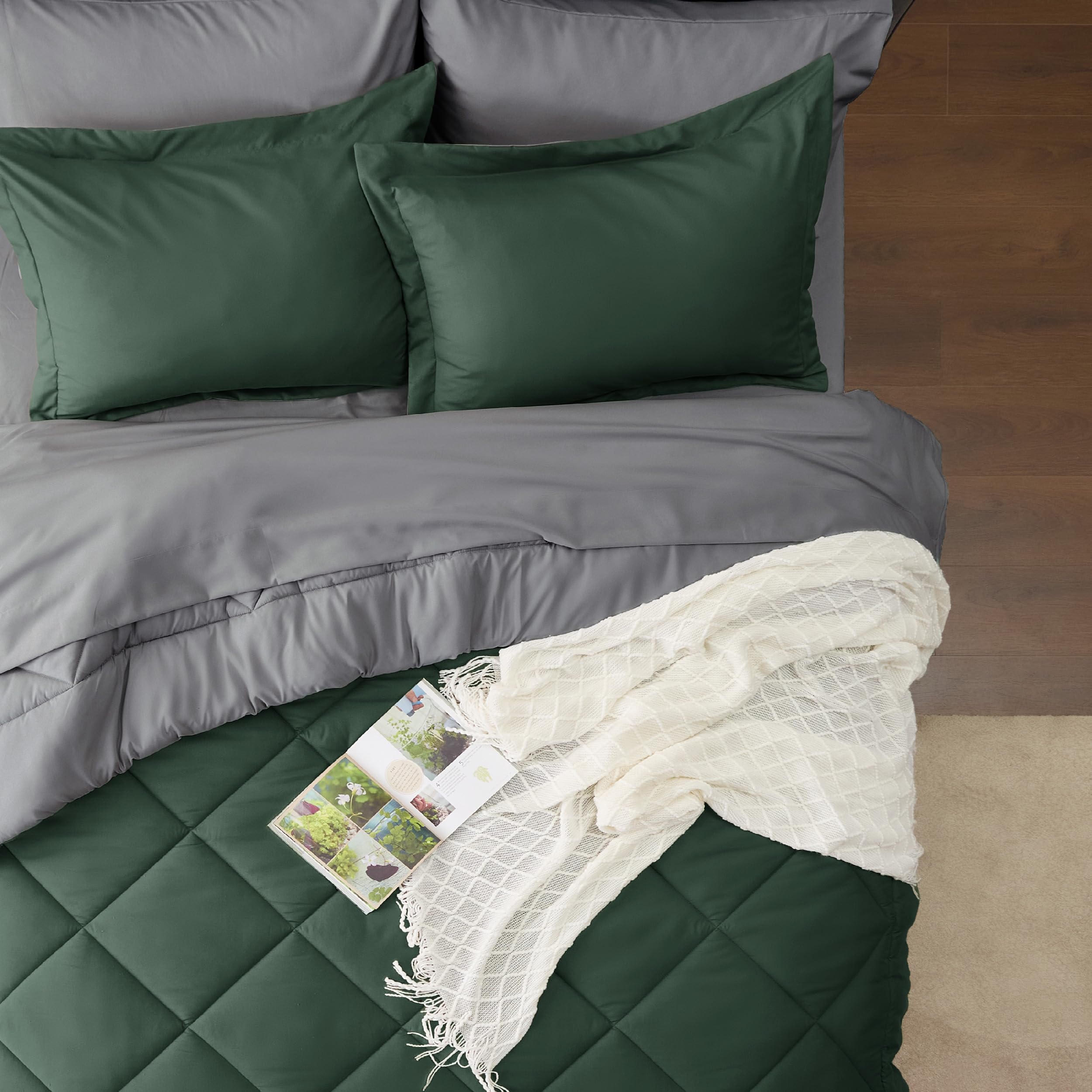 Foto 5 pulgar | Juego De Cama Bedsure Queen, Edredón Reversible, 7 Piezas - Venta Internacional.