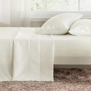 Foto 2 | Juego de Sábanas Bedsure Marfil 4 Piezas - Venta Internacional