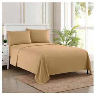Foto 1 | Juego De Sábanas Sweet Home Collection 1800 Supreme Twin Xl Taupe - Venta Internacional.