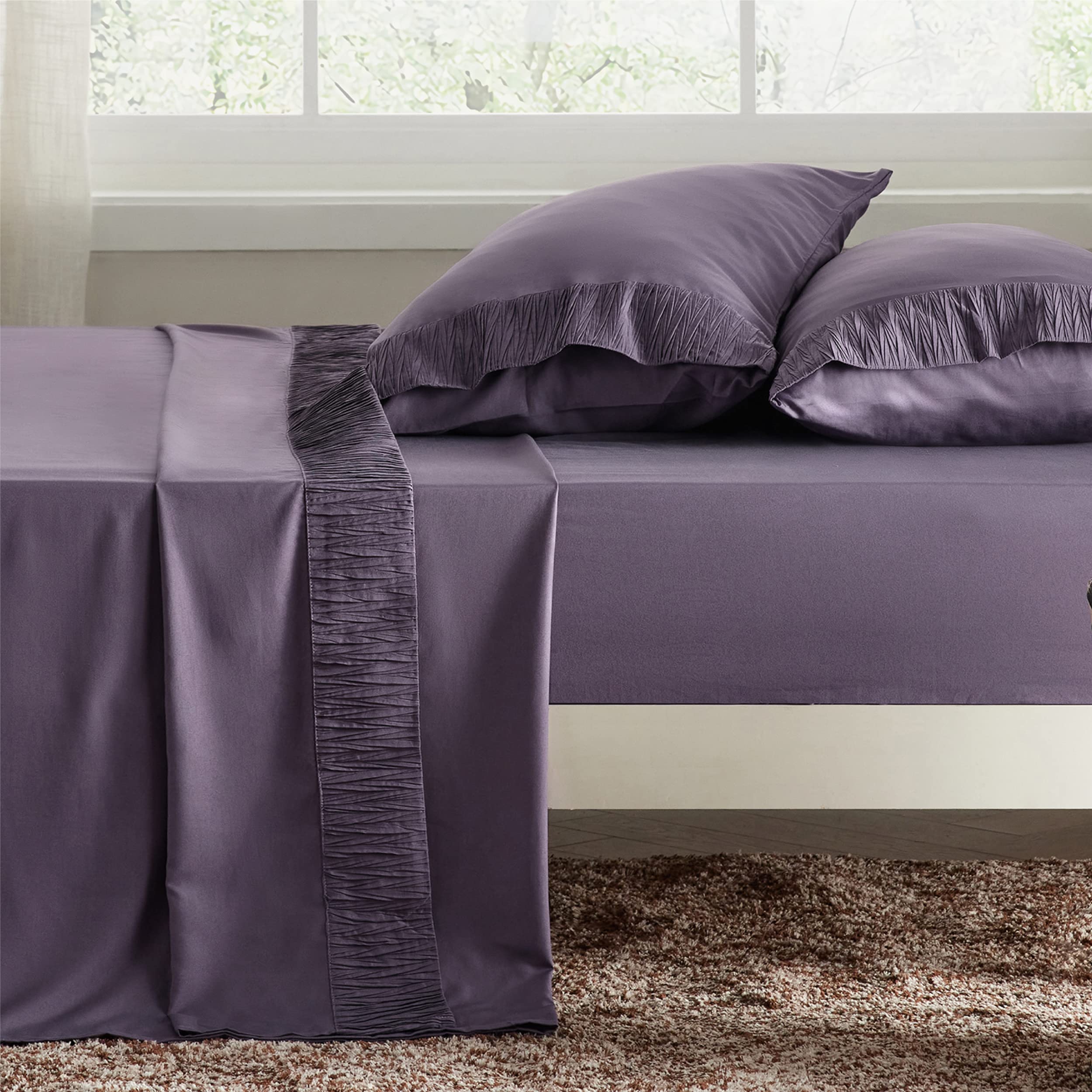 Foto 2 | Juego de Sábanas Bedsure Queen Size 4 Piezas - Venta Internacional