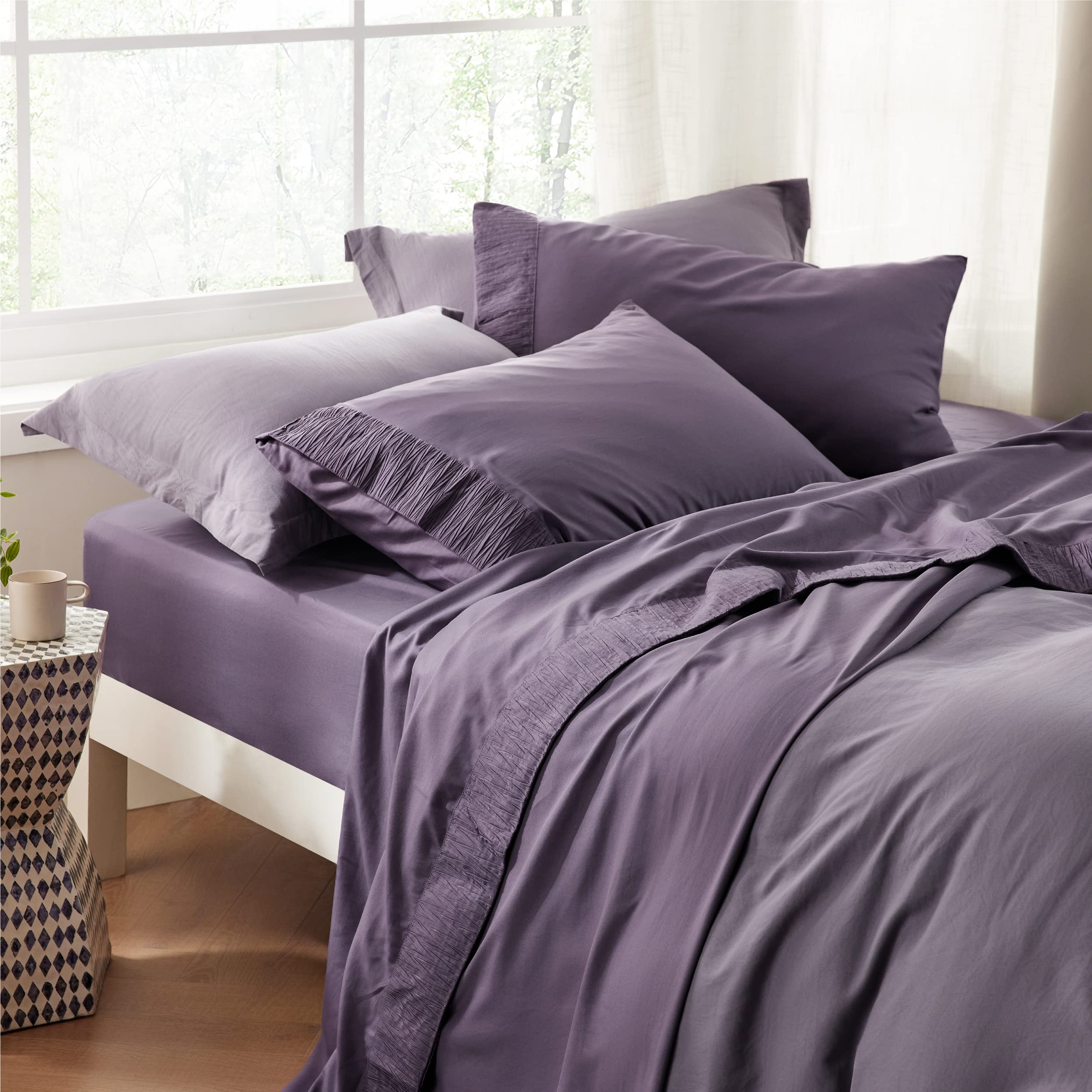 Foto 5 | Juego de Sábanas Bedsure Queen Size 4 Piezas - Venta Internacional