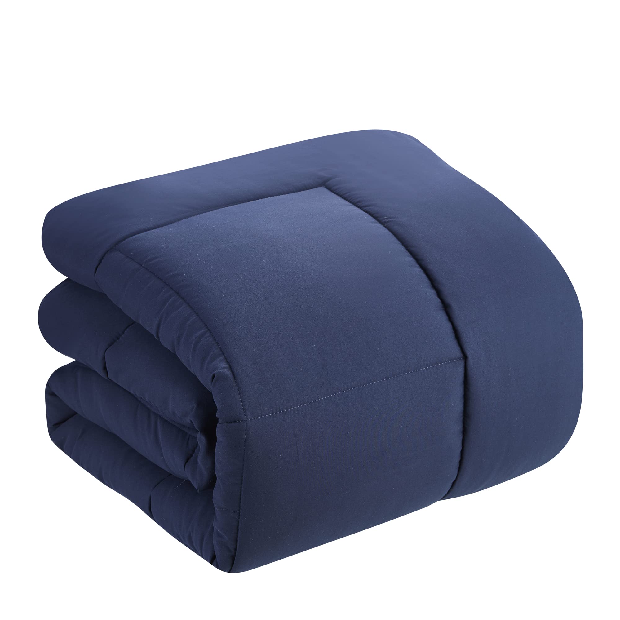 Foto 4 pulgar | Set De Edredón Sweet Home Collection De 7 Piezas Navy Queen - Venta Internacional.