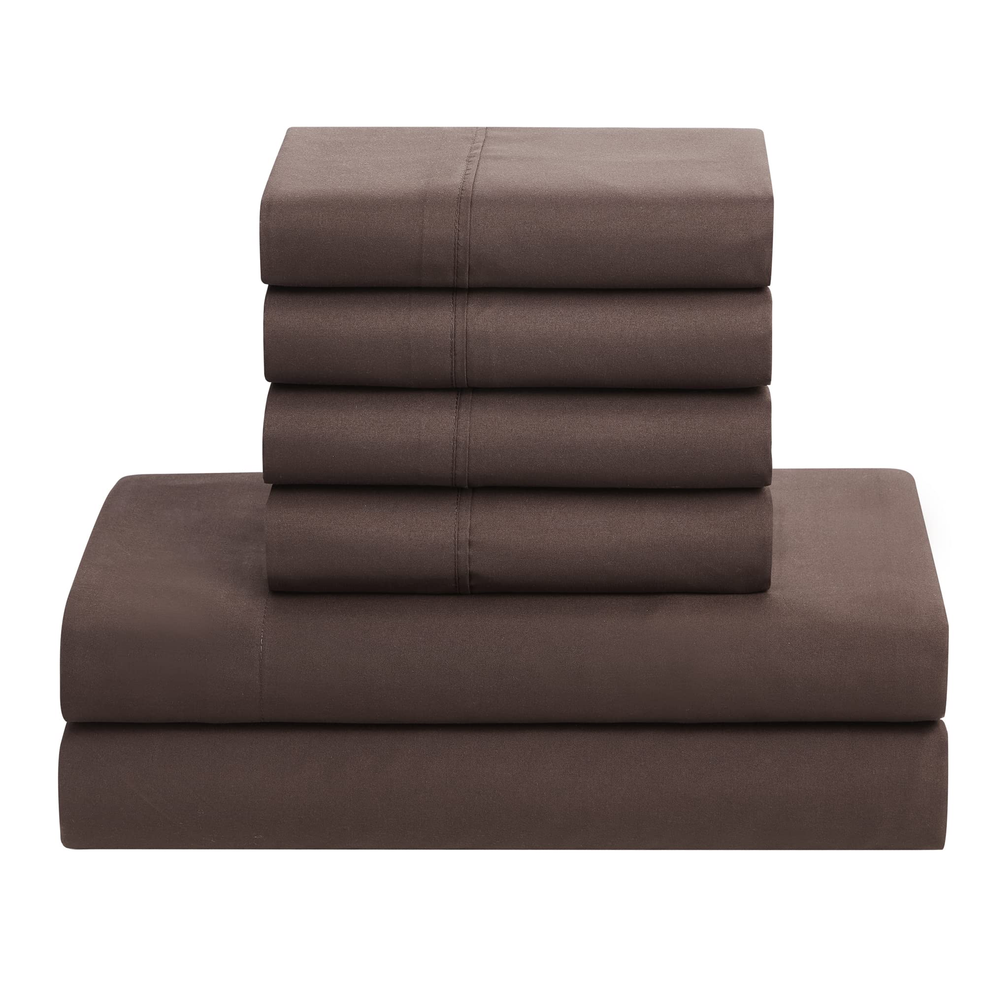 Foto 7 pulgar | Set De Edredón Sweet Home Collection Brown, Completo, 7 Piezas - Venta Internacional.