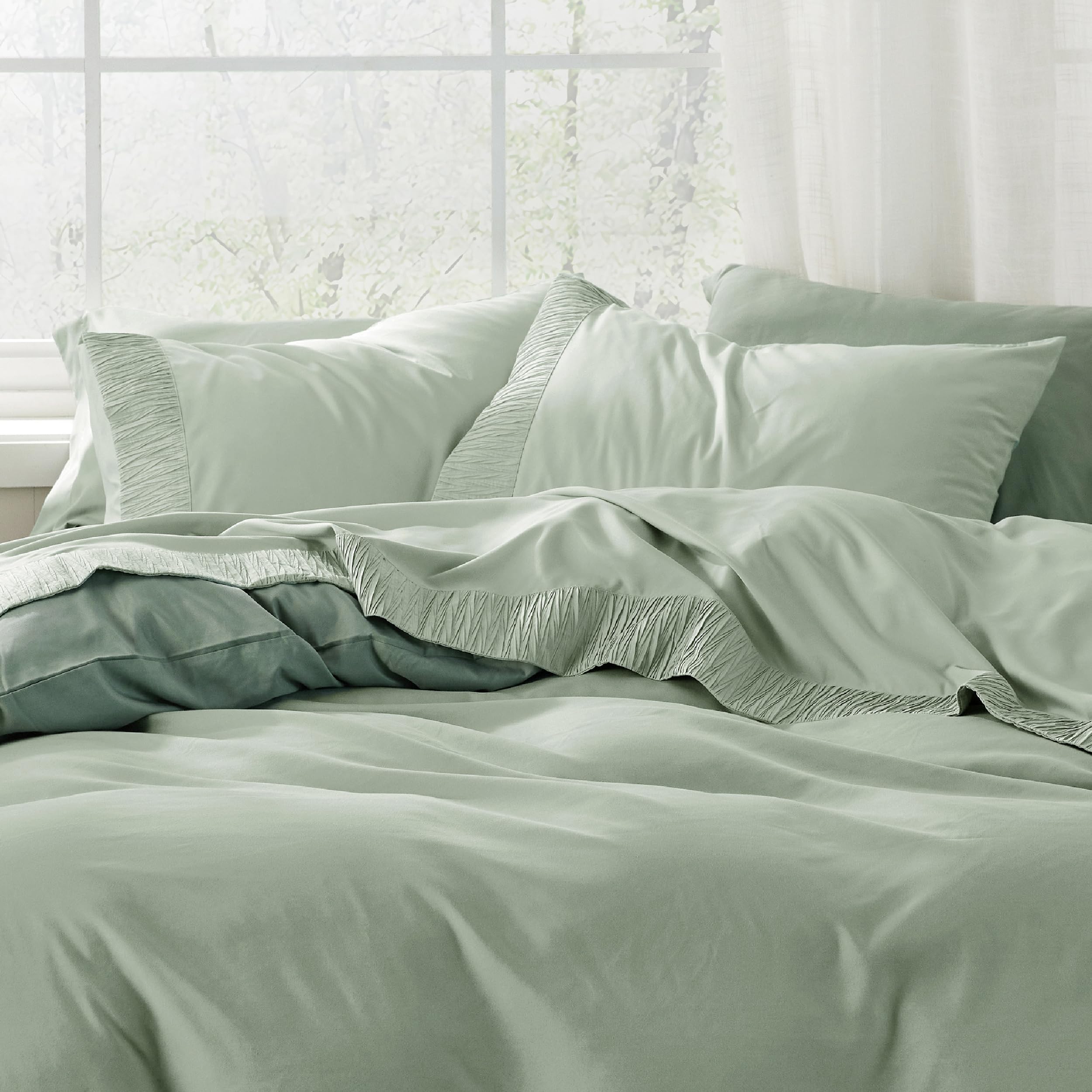 Foto 4 | Juego de Sábanas Bedsure King Size 4 Piezas Microfibra- Venta Internacional