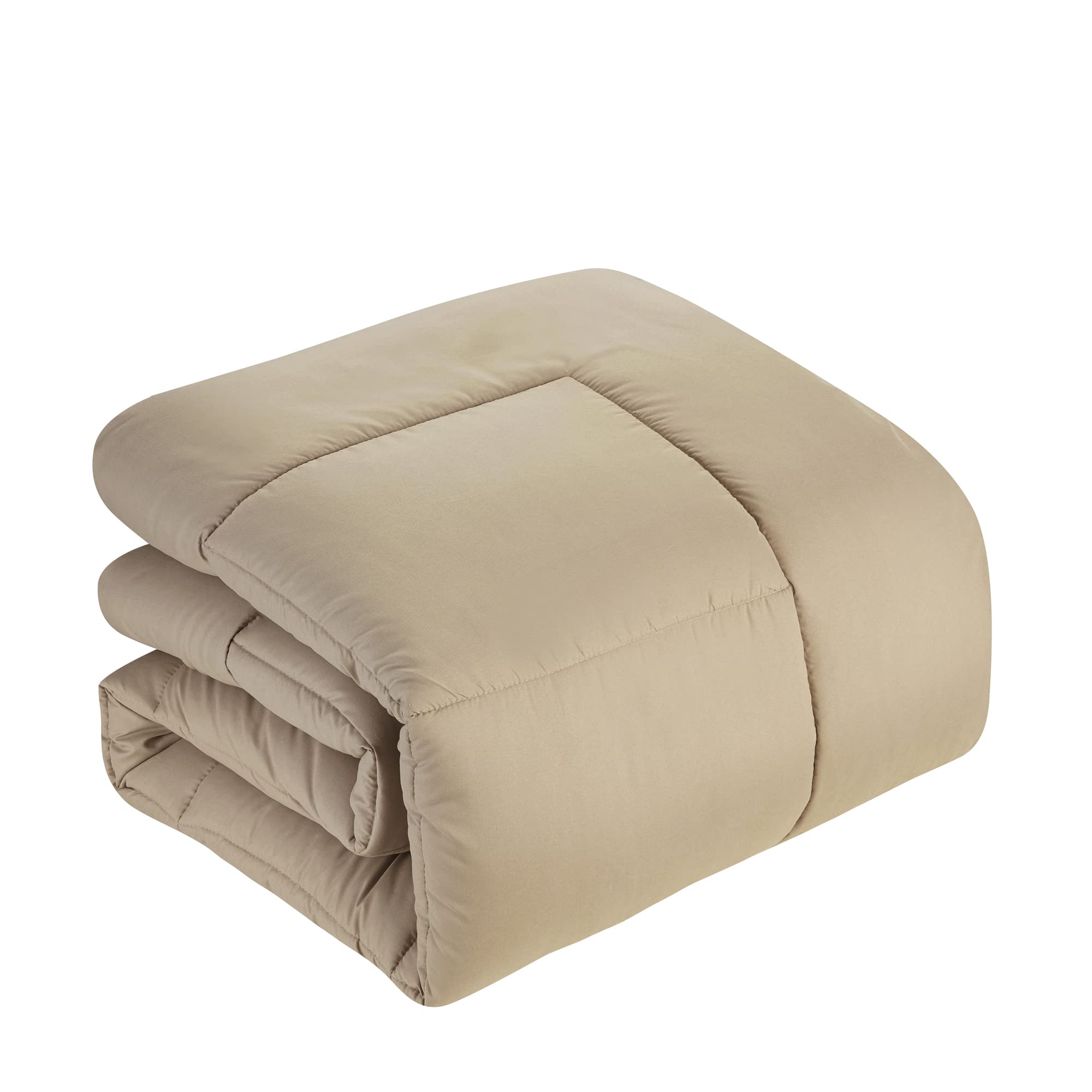 Foto 4 pulgar | Set De Edredón Sweet Home Collection Taupe Twin Xl 7 Piezas - Venta Internacional