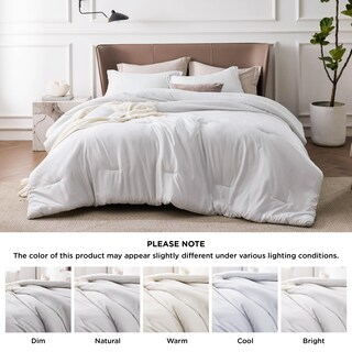 Foto 4 | Juego de Edredón Bedsure King Blanco 3 Piezas - Venta Internacional