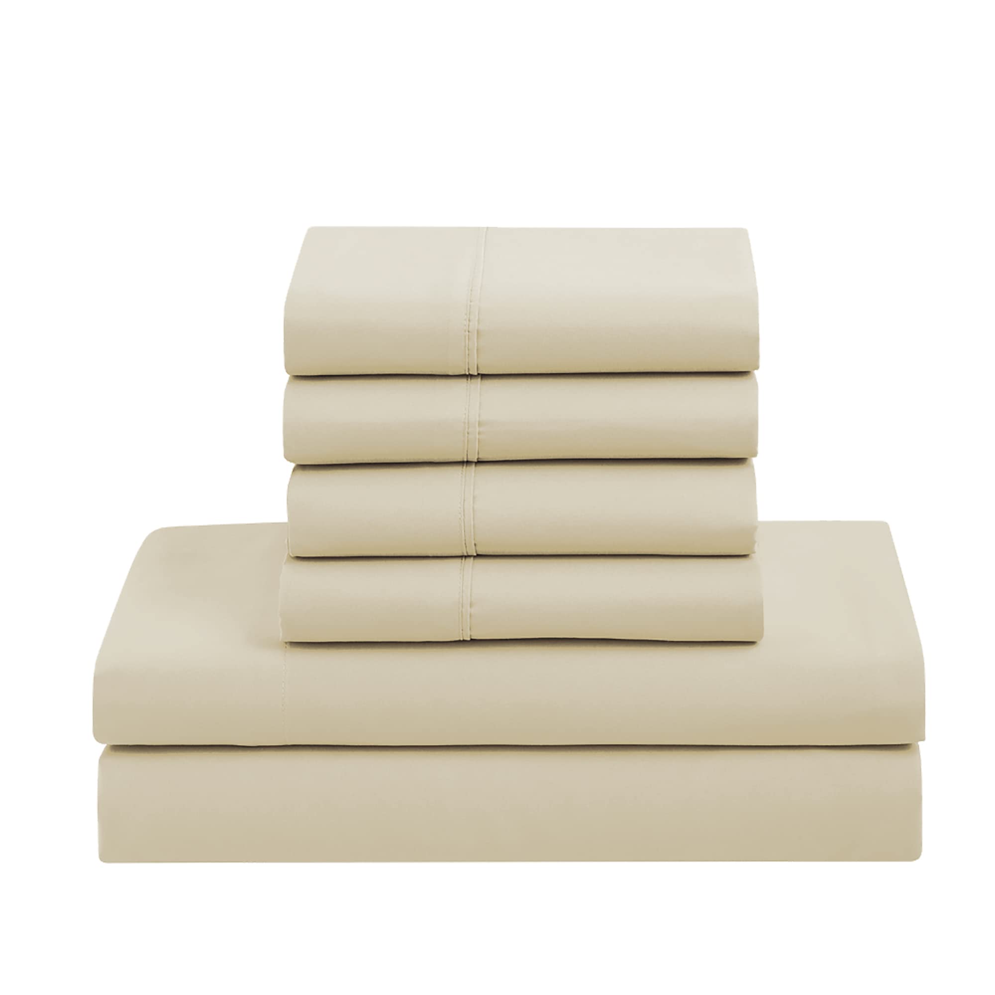 Foto 7 pulgar | Set De Edredón Sweet Home Collection Beige Queen, 7 Piezas - Venta Internacional.
