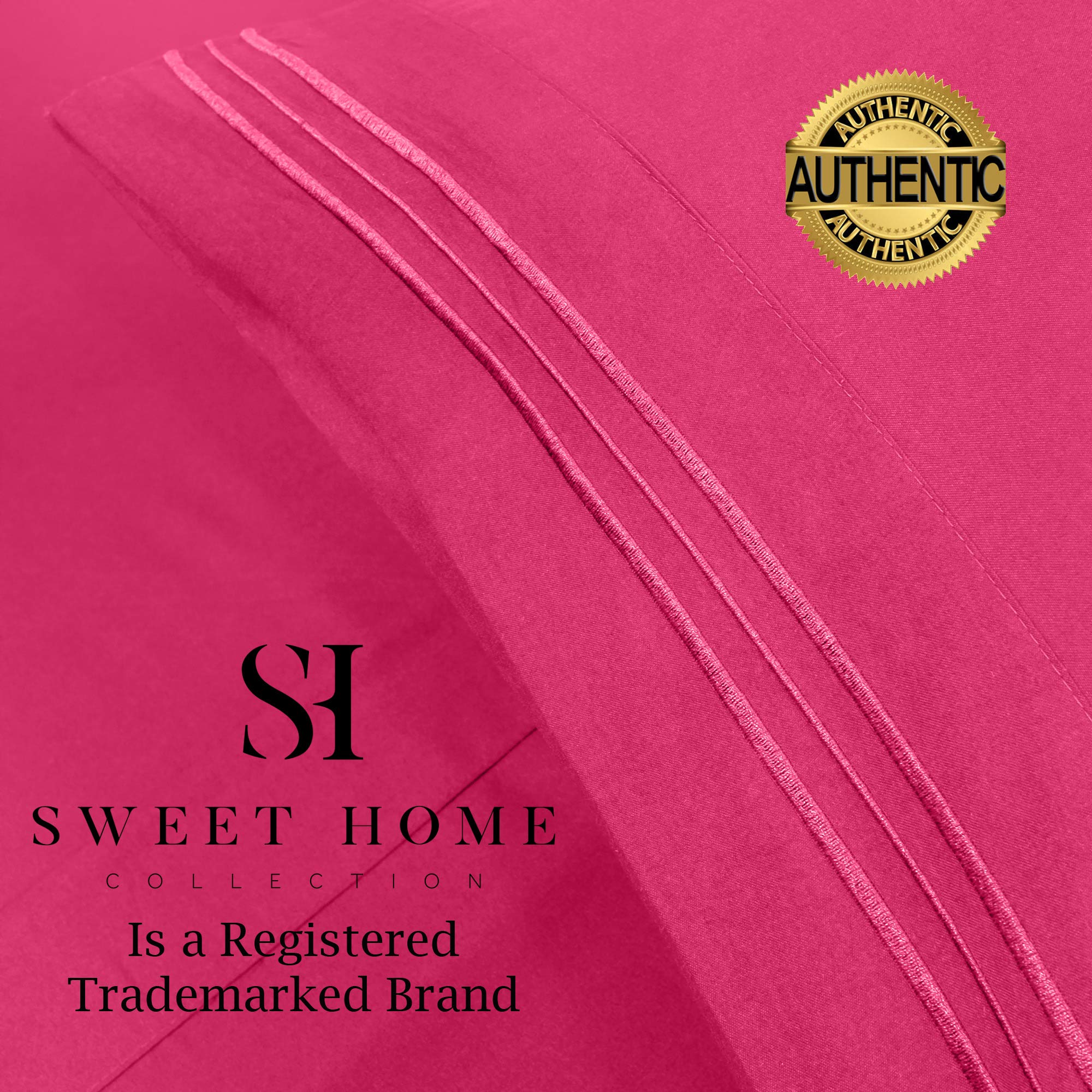 Foto 5 pulgar | Juego De Sábanas Sweet Home Collection 1500 Supreme California King - Venta Internacional.