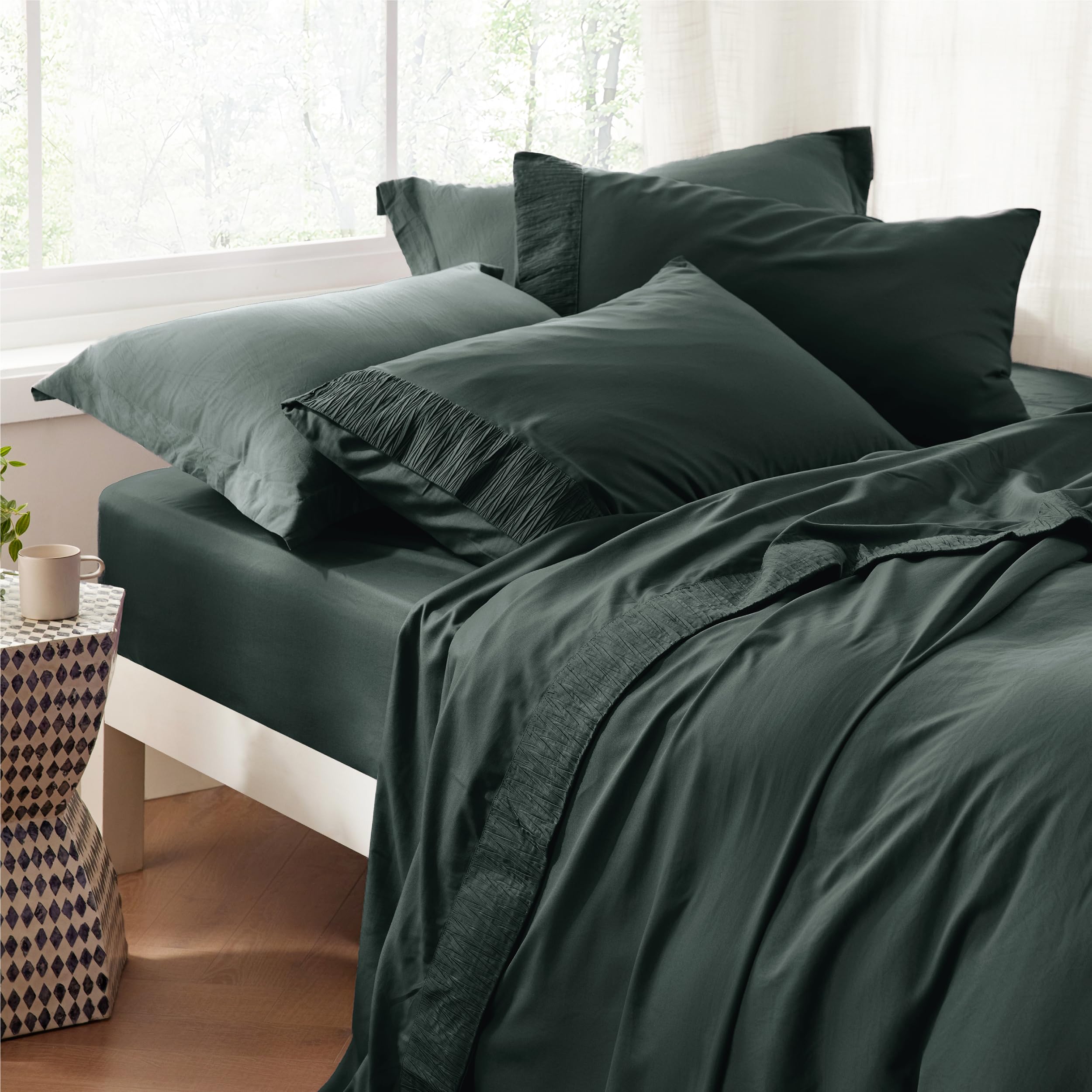 Foto 7 pulgar | Juego de Sábanas Bedsure King Size 4 Piezas Microfibra - Venta Internacional