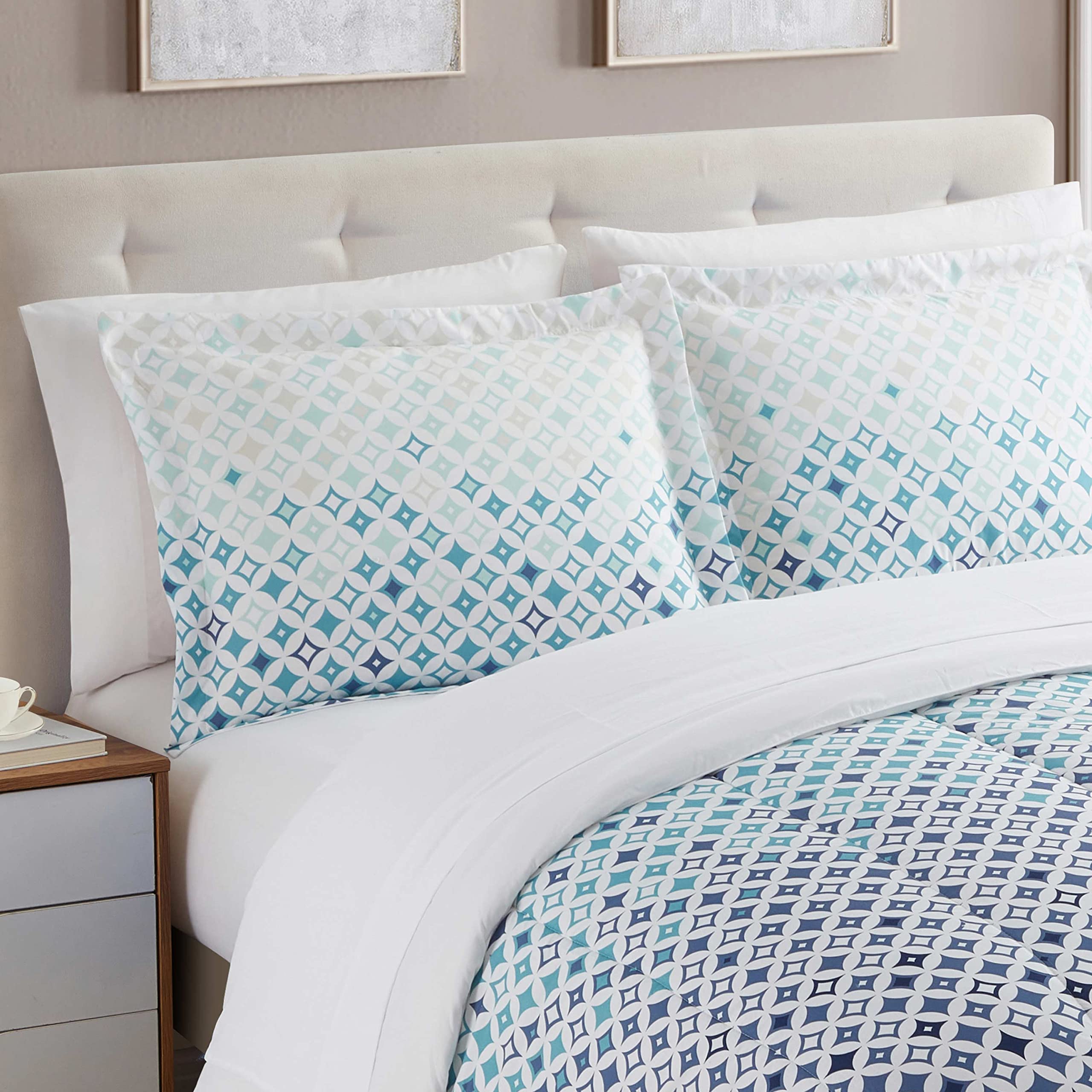 Foto 3 | Set De Edredón Sweet Home Collection Genova All Season Queen - Venta Internacional.