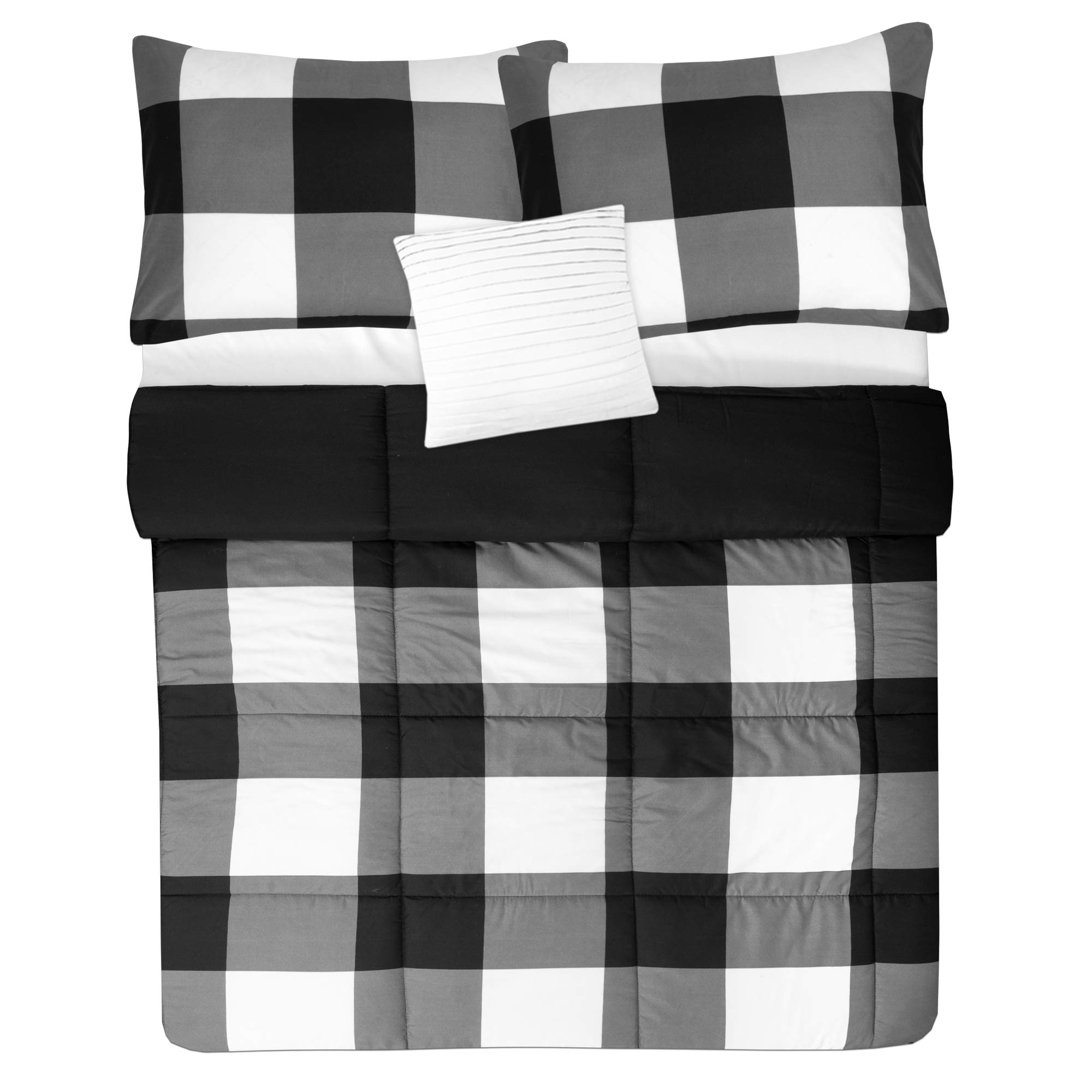 Foto 3 pulgar | Set De Edredón Y Bolsa Sweet Home Collection All Season King - Venta Internacional.