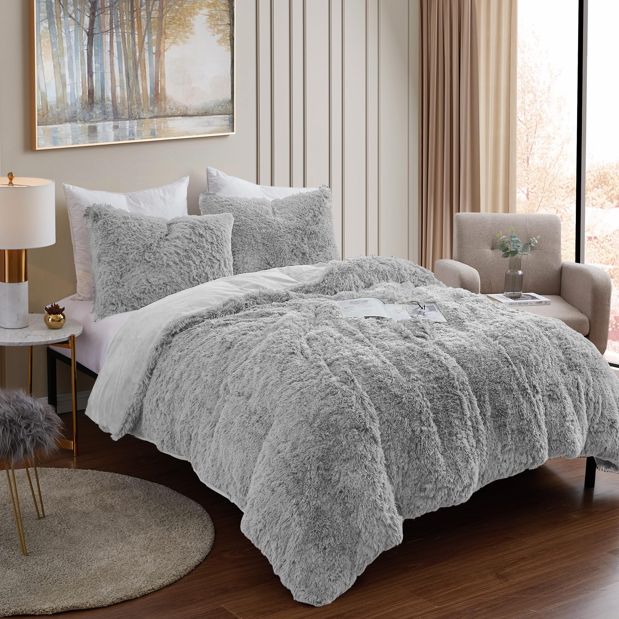 Foto 1 | Set De Edredón Sweet Home Collection King Luxury De Piel Sintética - Venta Internacional.