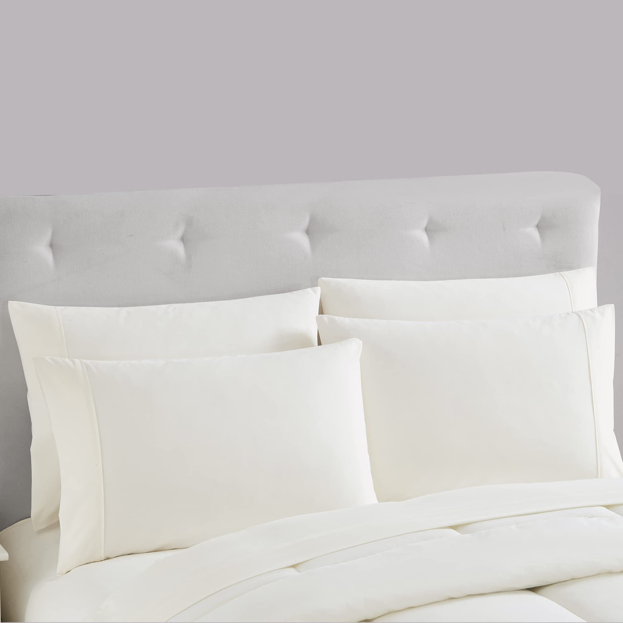 Foto 6 pulgar | Set De Edredón Sweet Home Collection Ivory Twin Xl 5 Piezas - Venta Internacional