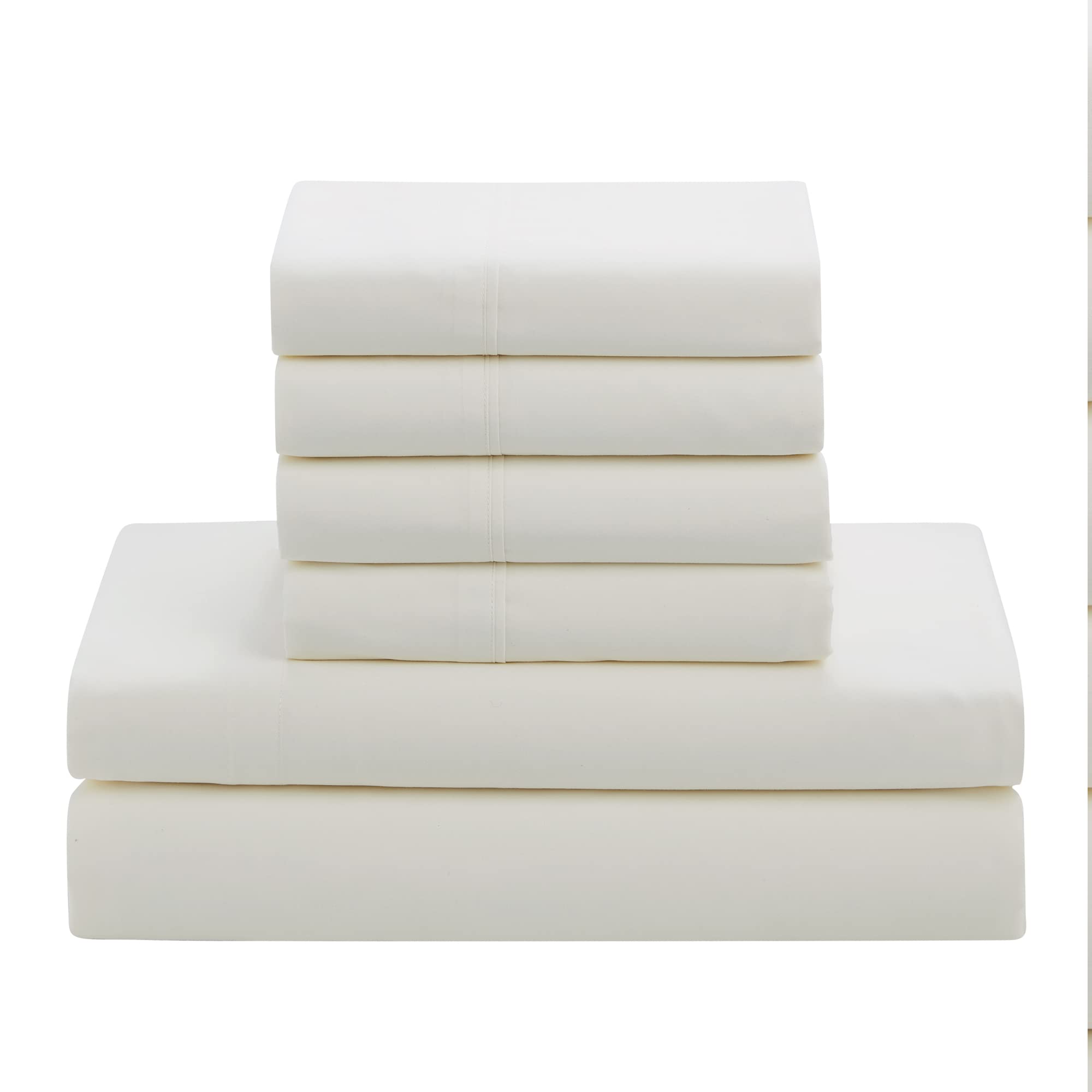 Foto 7 pulgar | Set De Edredón Sweet Home Collection Ivory Twin Xl 5 Piezas - Venta Internacional