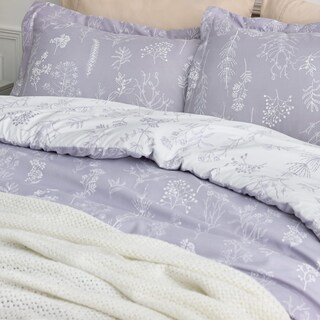 Foto 3 | Juego de Edredón y 2 Fundas Bedsure Queen Lavanda - Venta Internacional