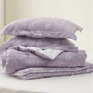 Foto 7 | Juego de Edredón y 2 Fundas Bedsure Queen Lavanda - Venta Internacional