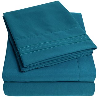 Foto 1 | Juego De Sábanas Sweet Home Collection 1500 Supreme Twin Teal - Venta Internacional.