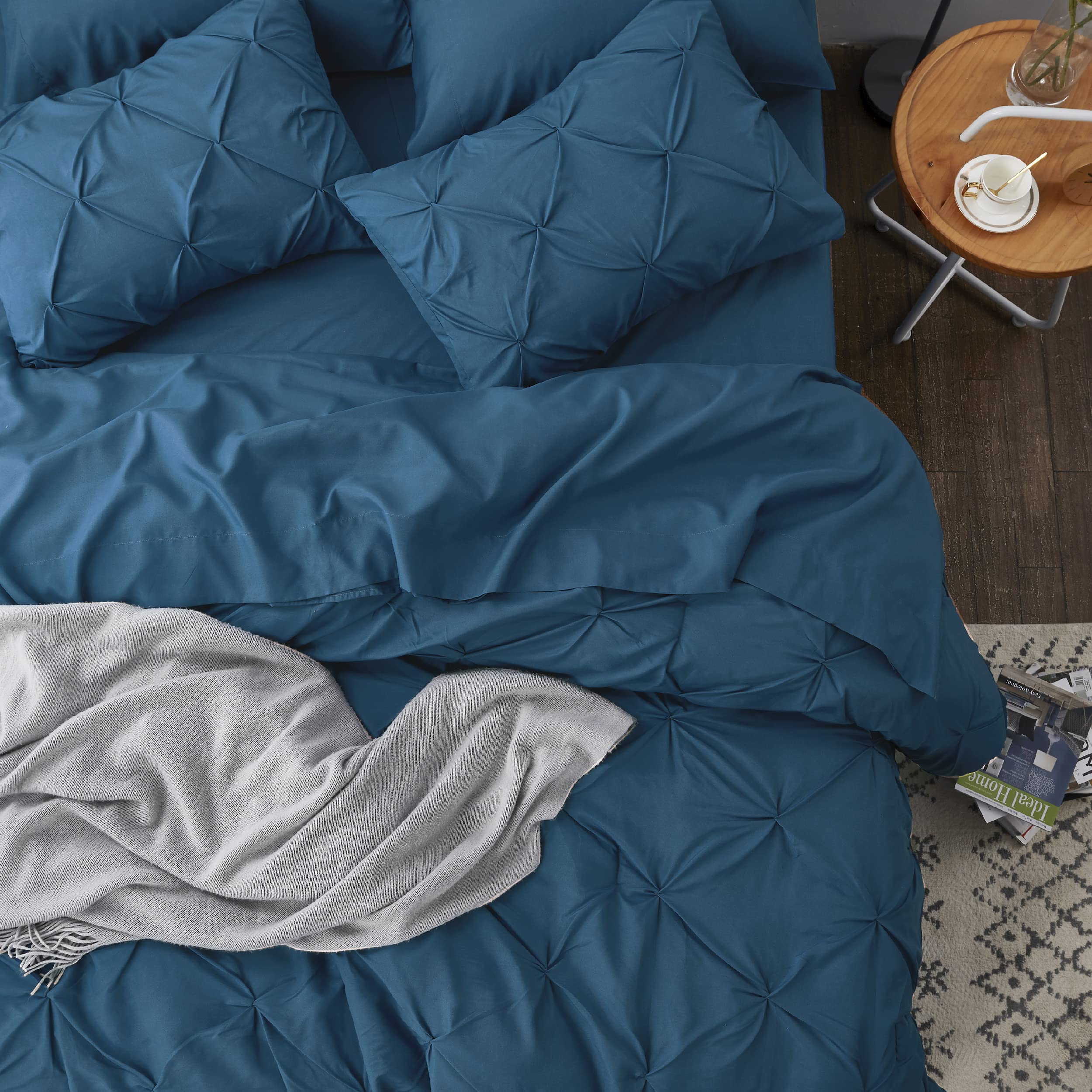 Foto 5 | Juego De Edredón Bedsure Queen Teal Con Sábanas, 7 Piezas - Venta Internacional.