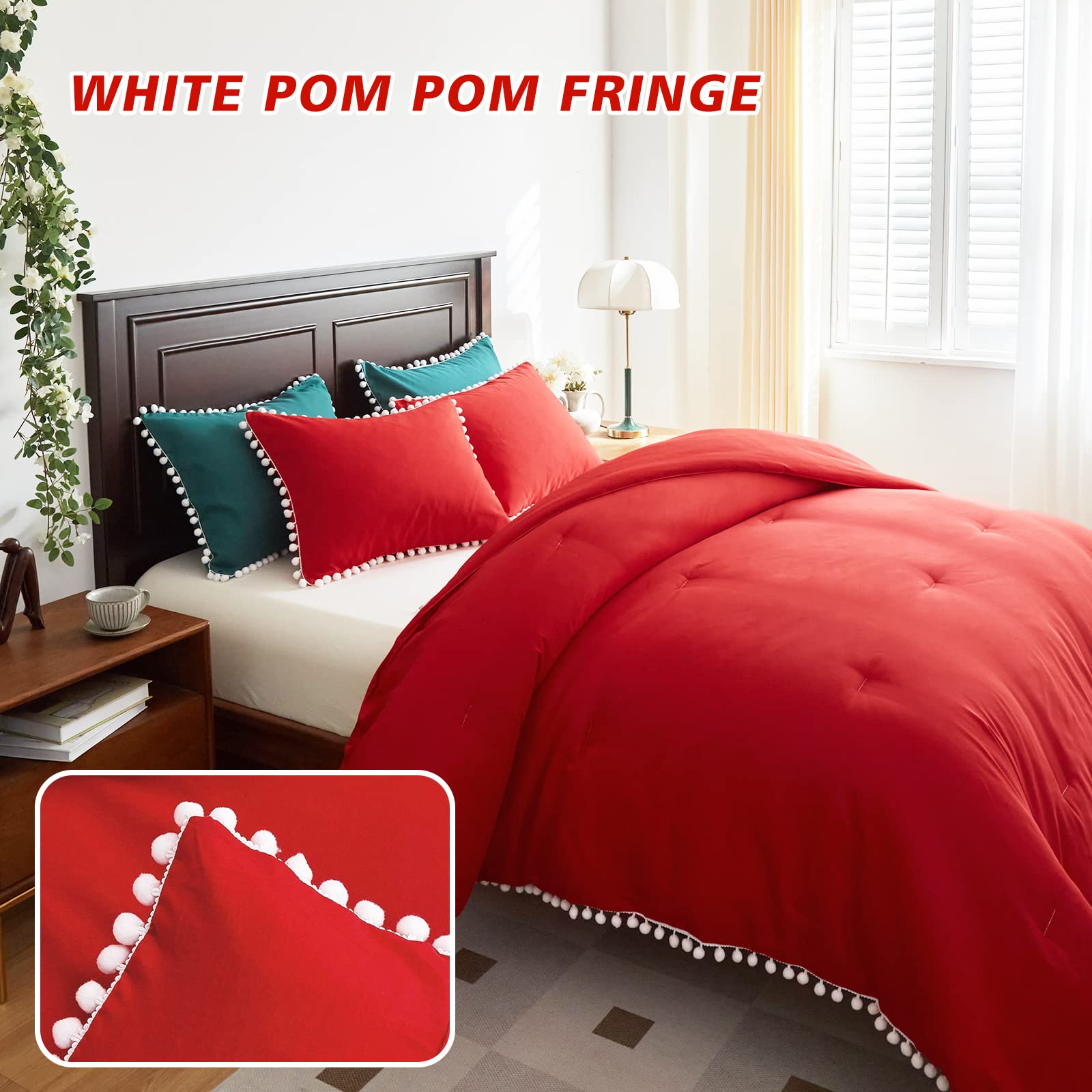 Foto 5 pulgar | Juego de Edredón Uozzi Bedding Christmas Queen Size 3 Piezas - Venta Internacional