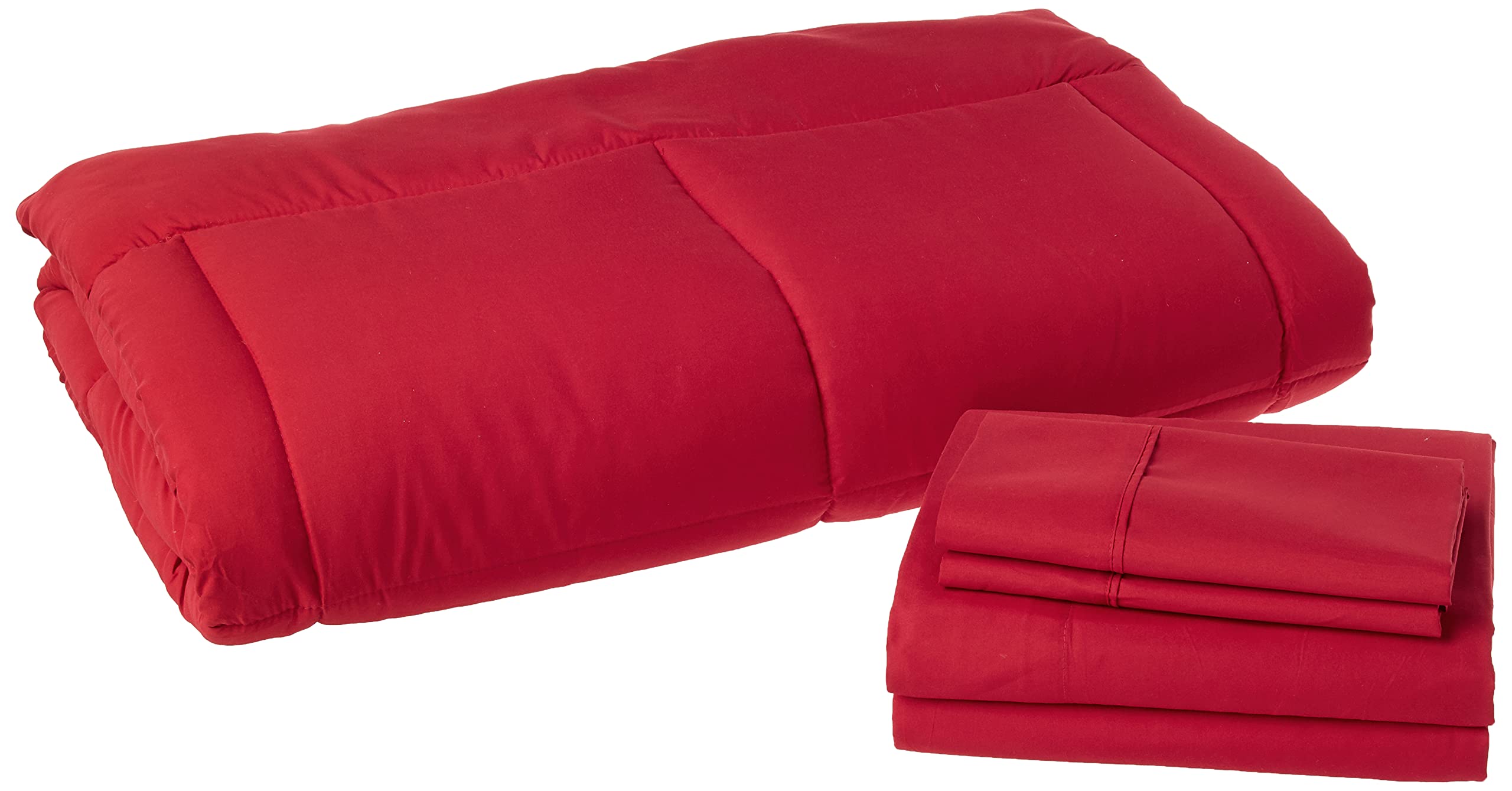 Foto 2 pulgar | Set De Edredón Sweet Home Collection, Color Rojo, Microfibra, Doble - Venta Internacional.