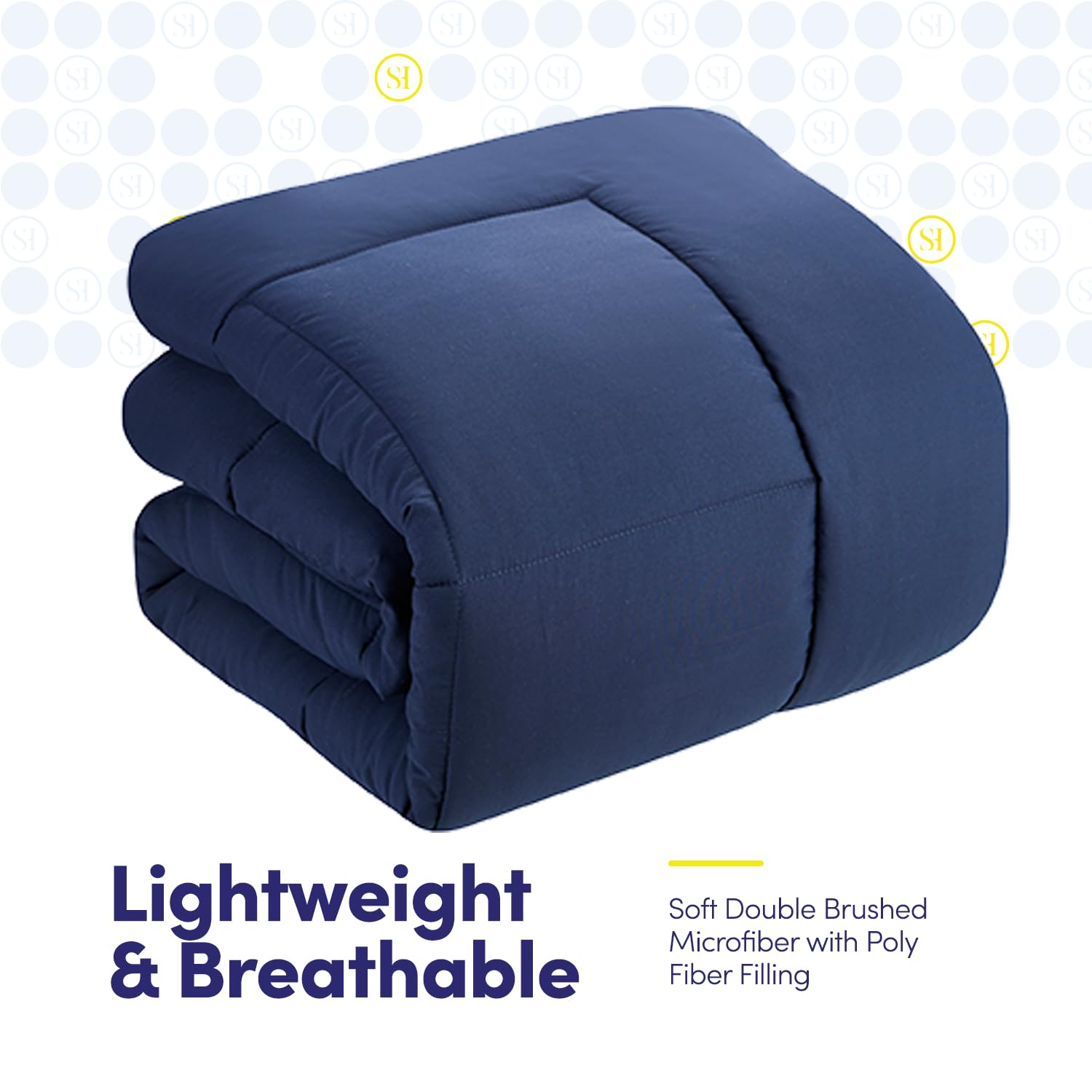 Foto 6 pulgar | Set De Edredón Sweet Home Collection Navy Twin Xl, 7 Piezas - Venta Internacional.