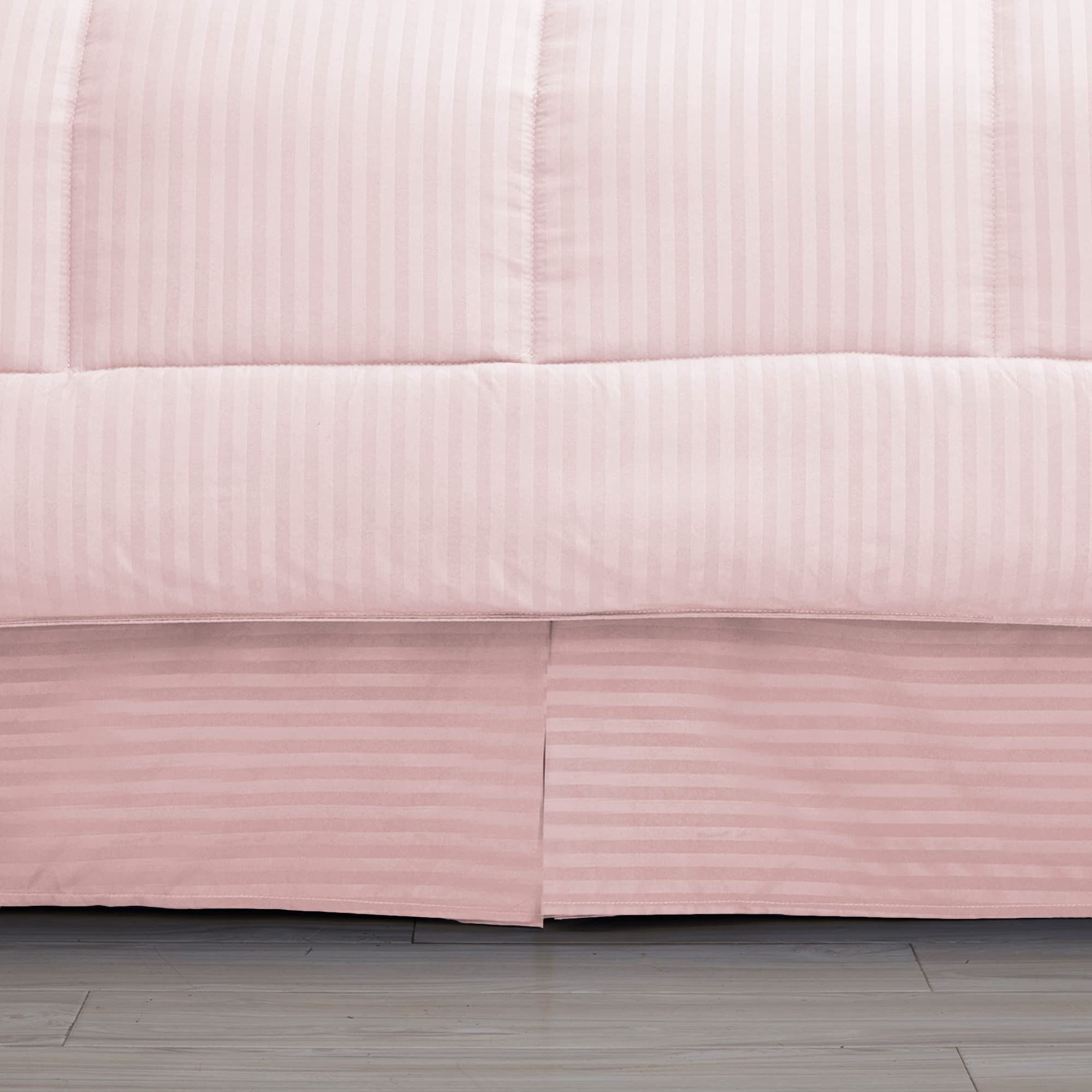 Foto 4 pulgar | Set De Edredón Sweet Home Collection Queen De 8 Piezas, Color Rosa Pálido - Venta Internacional.