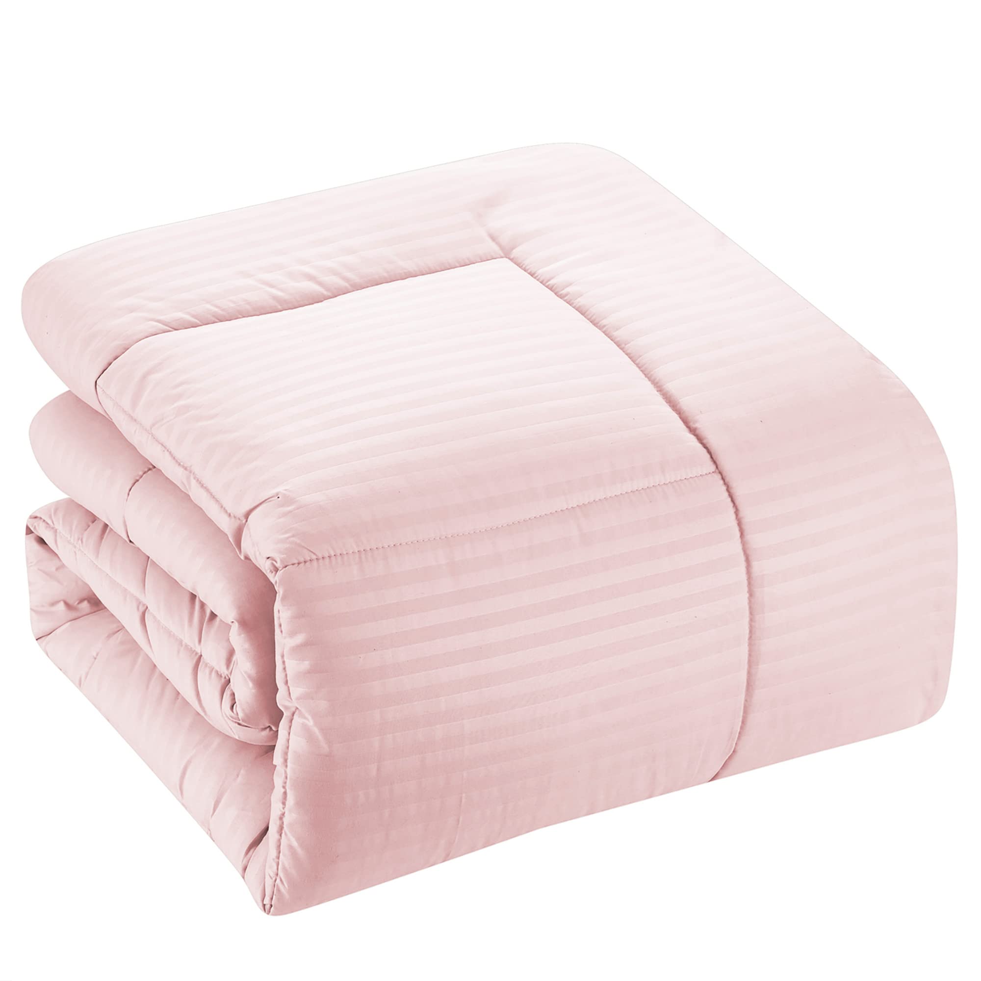 Foto 5 pulgar | Set De Edredón Sweet Home Collection Queen De 8 Piezas, Color Rosa Pálido - Venta Internacional.