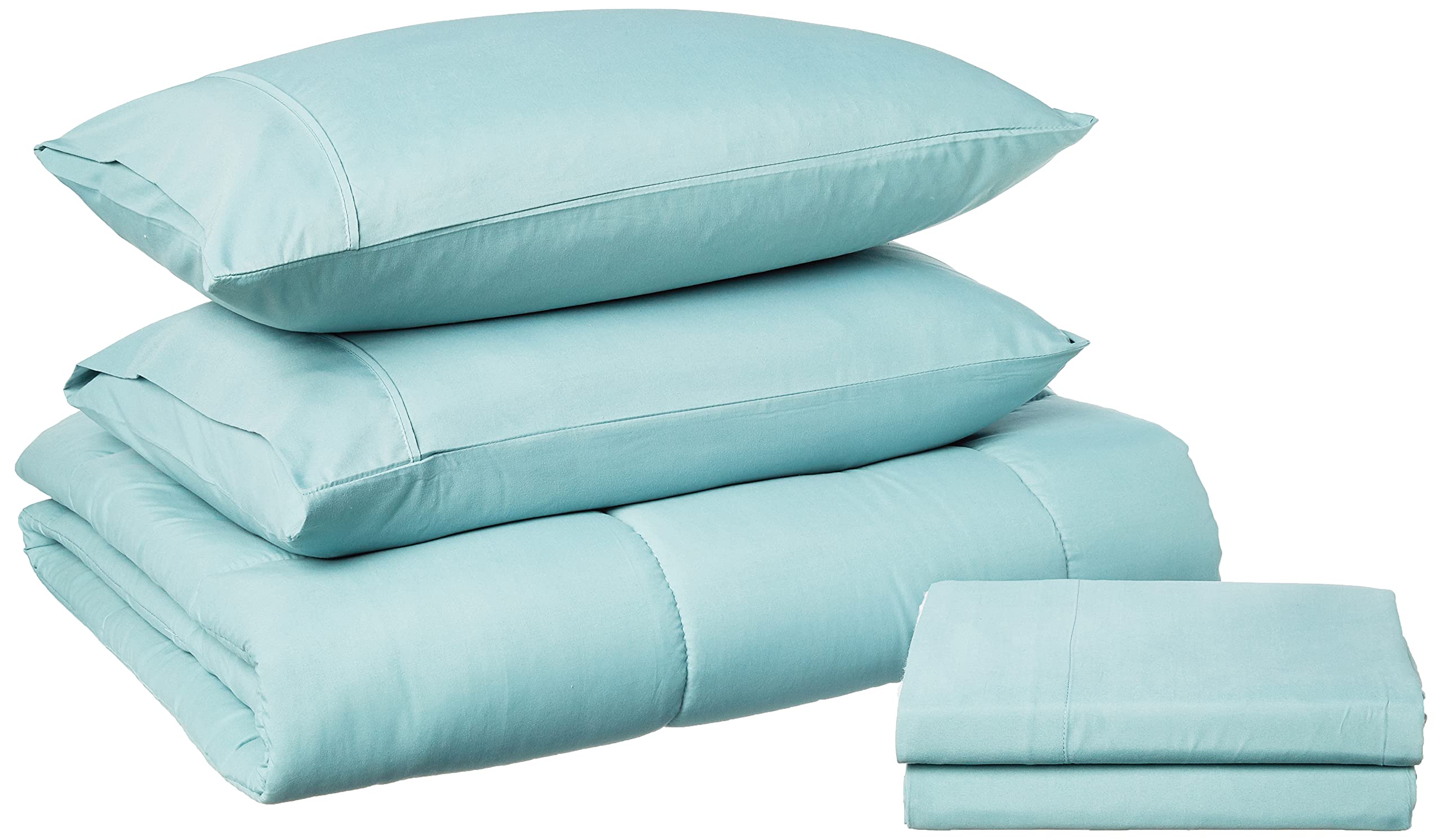 Foto 2 pulgar | Set De Edredón Sweet Home Collection Misty Blue, Talla Doble - Venta Internacional.