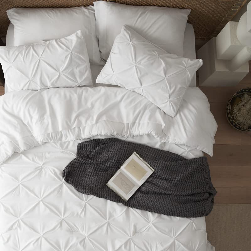 Foto 4 pulgar | Juego De Edredón Bedsure Queen Size, 7 Piezas, Blanco Con Sábanas - Venta Internacional.