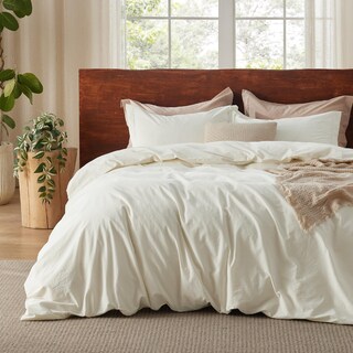 Foto 1 | Funda de Edredón Bedsure King Crema - Venta Internacional