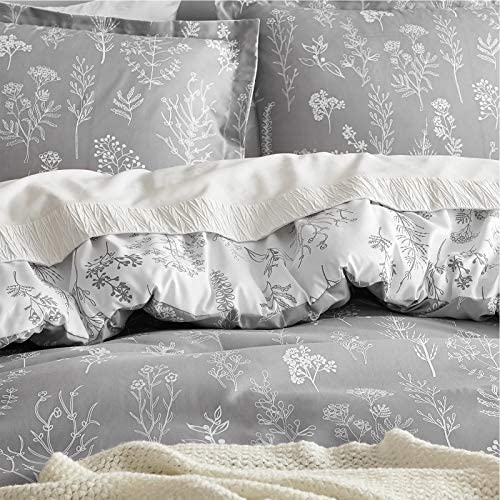 Foto 4 | Juego De Edredón Bedsure Queen Grey Con 1 Edredón Y 2 Fundas - Venta Internacional.