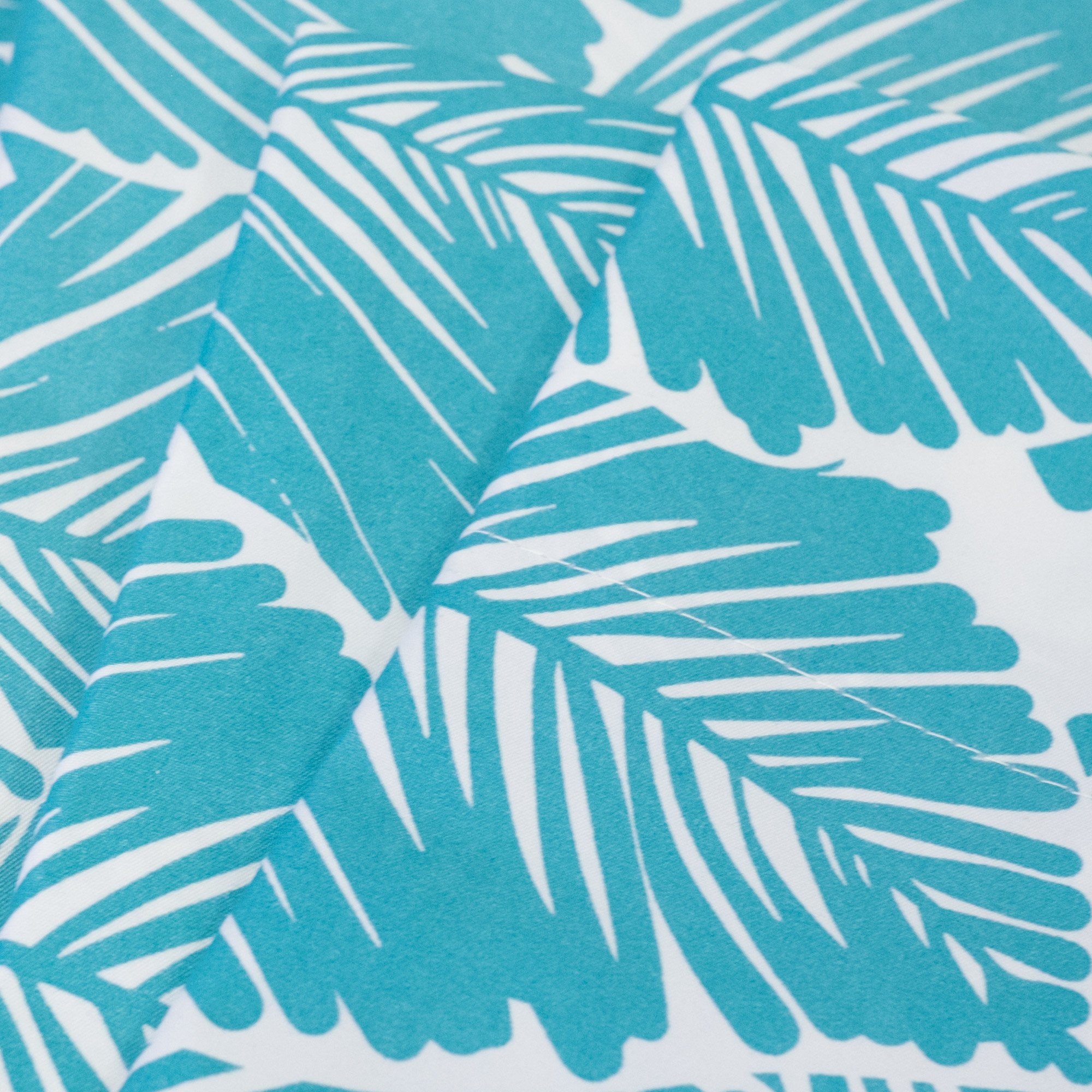Foto 5 pulgar | Juego De Sábanas Sweet Home Collection Tropical Leaf Teal - Venta Internacional.