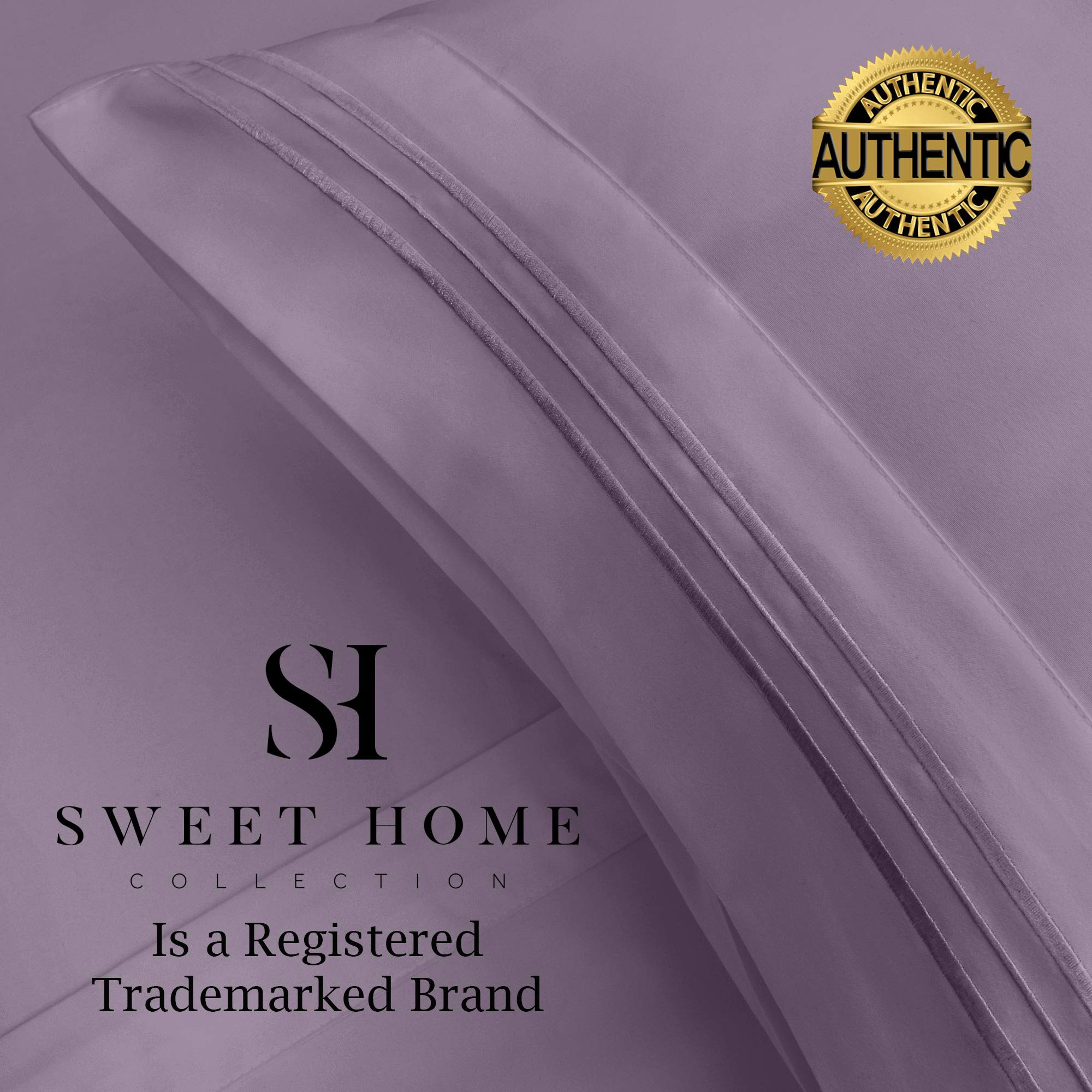 Foto 5 pulgar | Juego De Sábanas Sweet Home Collection 1500 Supreme California King - Venta Internacional.