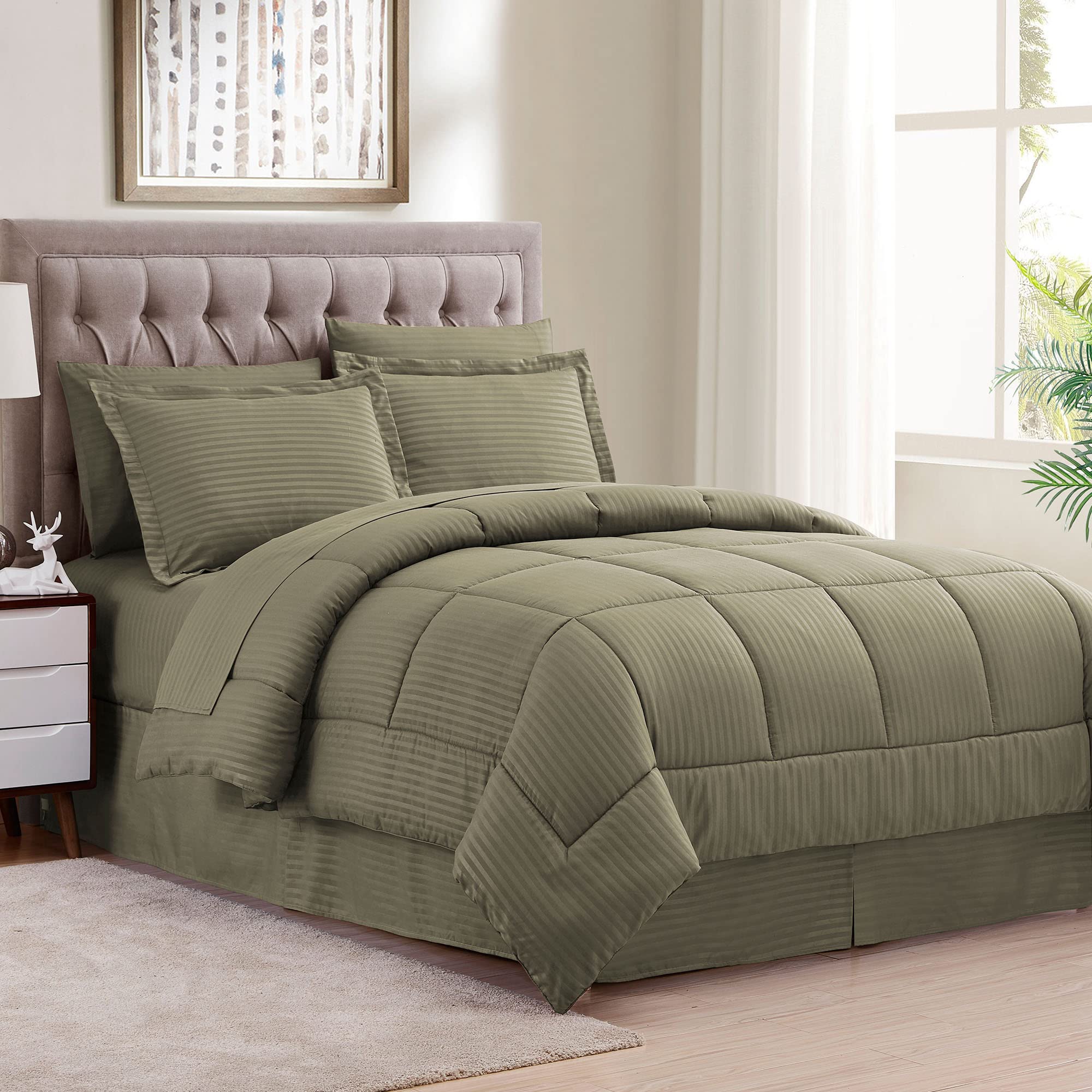 Foto 4 pulgar | Juego de Cama Sweet Home Collection Queen Size 8 Piezas-Venta Internacional
