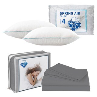 Foto 1 | Sábanas Basic Grey King Size + 2 Almohadas Osos