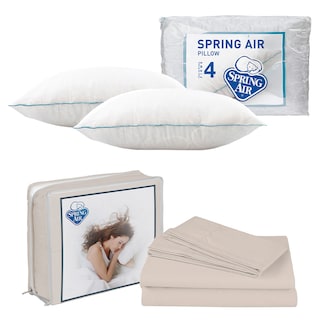Foto 1 | Sábanas Basic Crema Matrimonial + 2 Almohadas Osos