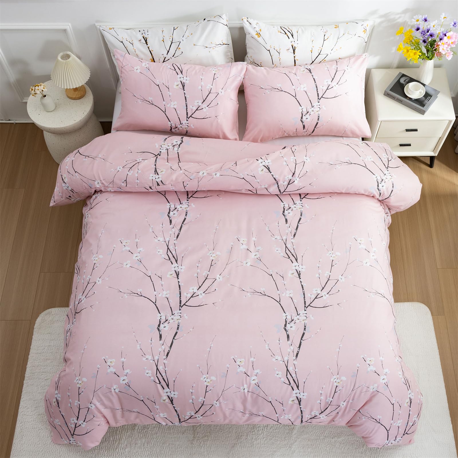Foto 8 pulgar | Juego de Edredón Mixinni Queen Size con 2 Fundas para Almohada-Venta Internacional