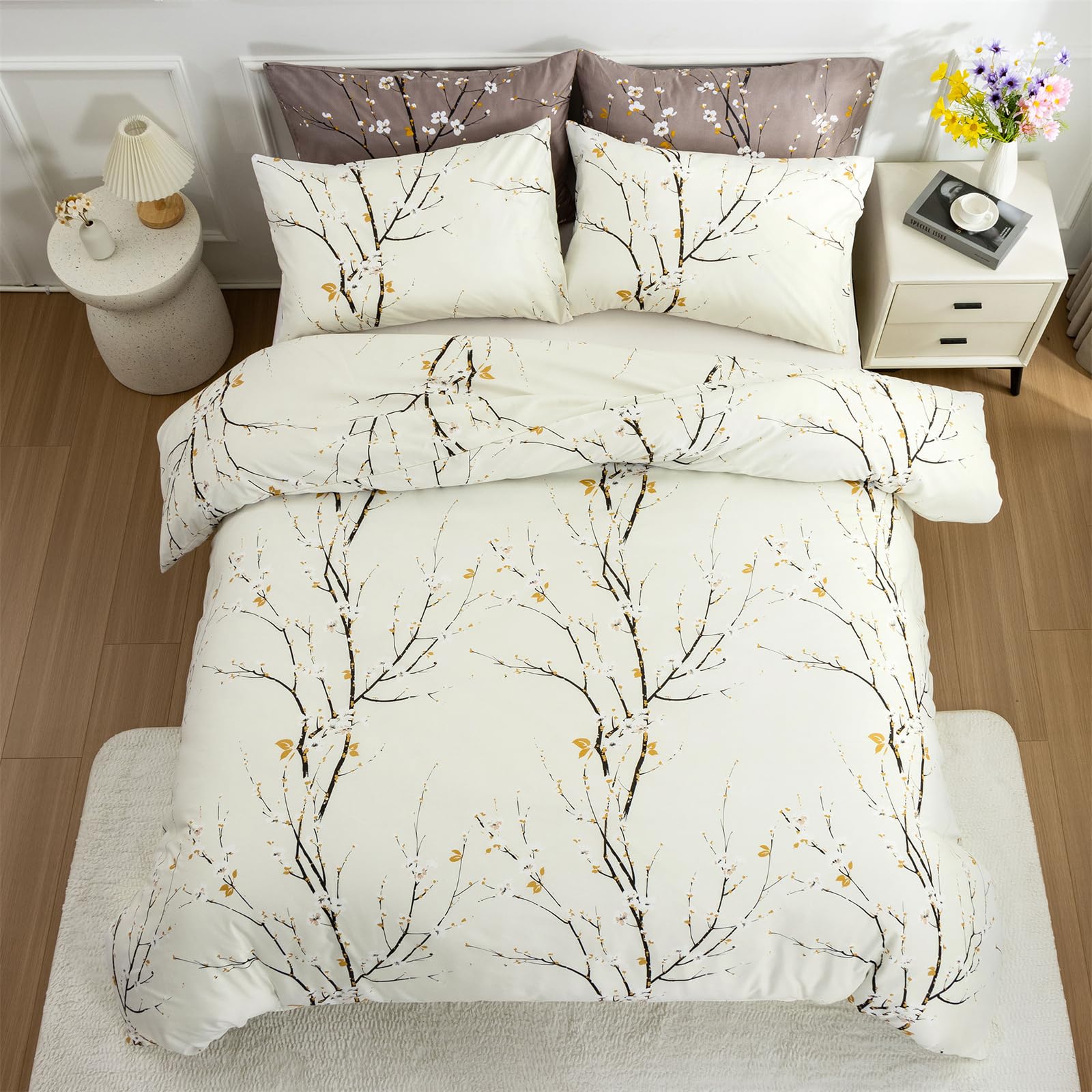 Foto 7 | Juego de Edredón Mixinni Queen Size con 2 Fundas para Almohada-Venta Internacional