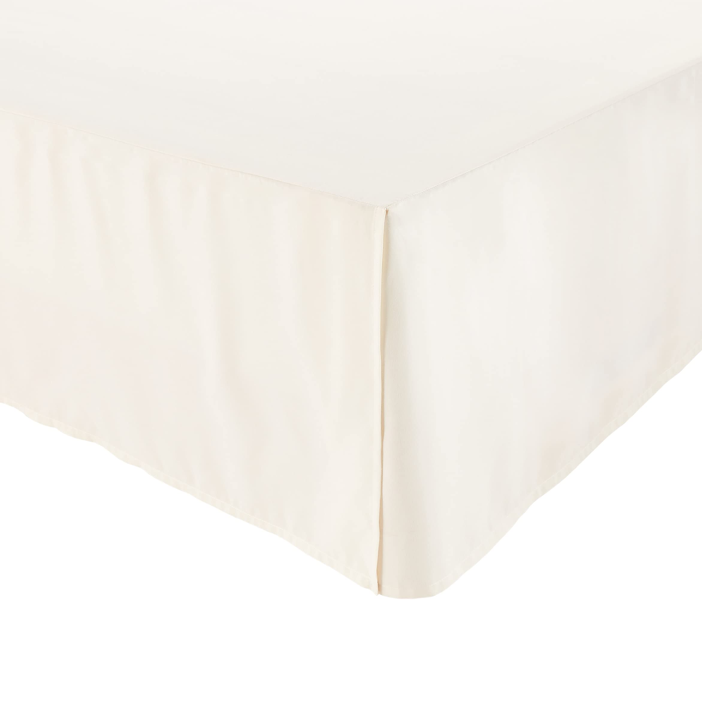 Foto 2 pulgar | Falda de Cama Ligera Plisada Blanco - Venta Internacional