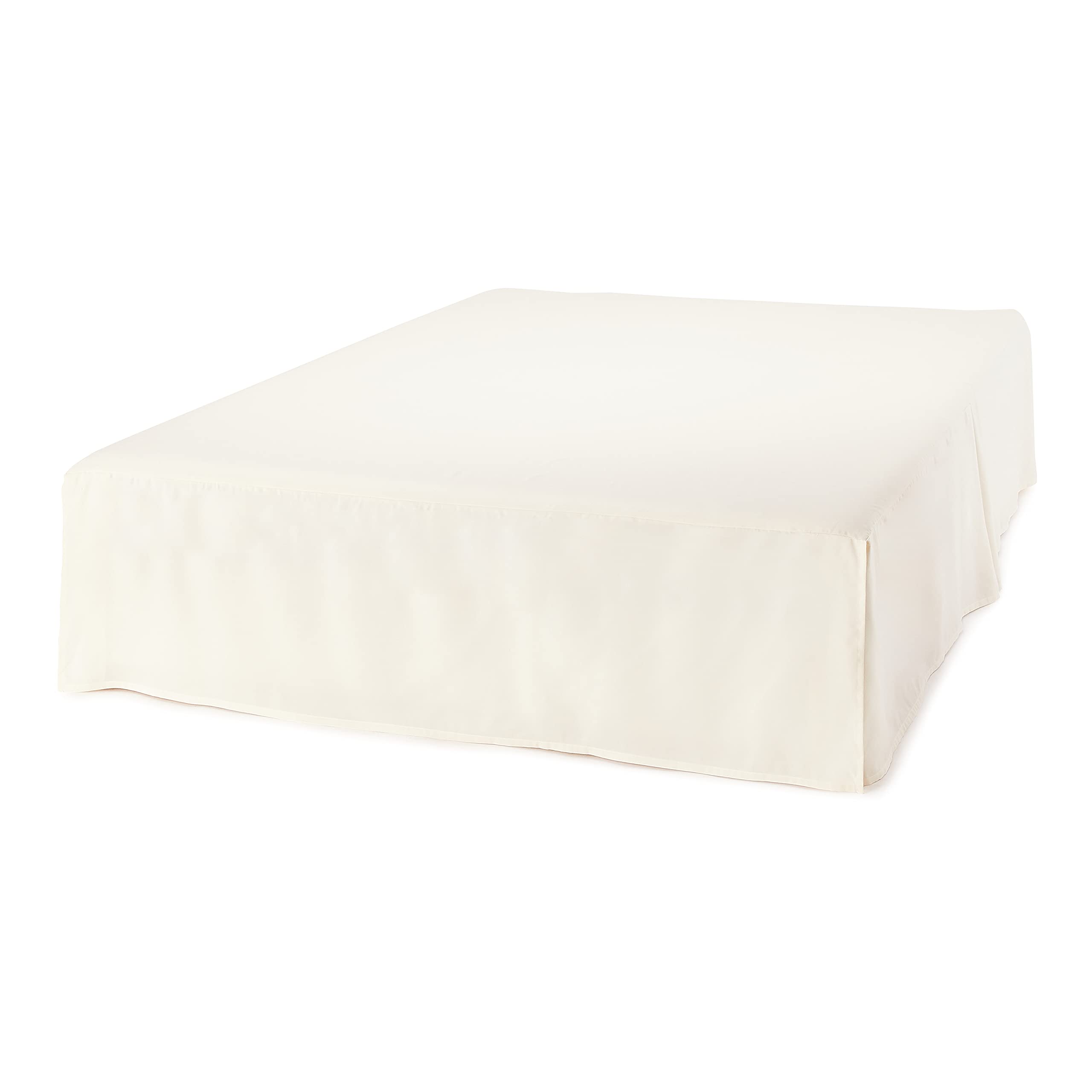 Foto 3 | Falda de Cama Ligera Plisada Blanco - Venta Internacional