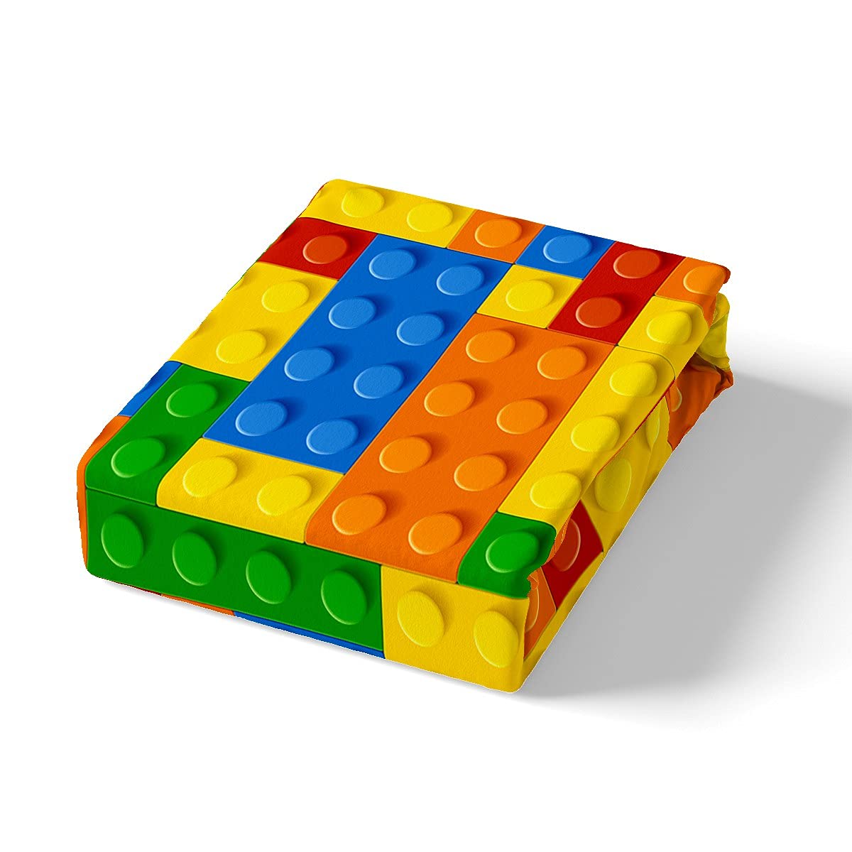 Foto 4 pulgar | Juego De Sábanas Feelyou Kids Games, Bloques De Construcción De Tamaño Completo - Venta Internacional.