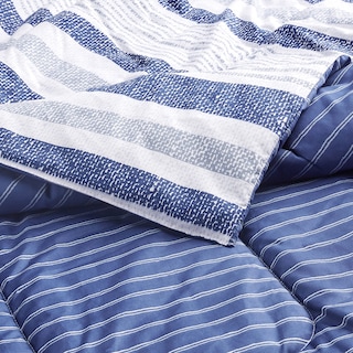 Foto 5 | Juego de Edredón Amazon Basics Reversible Azul - Venta Internacional