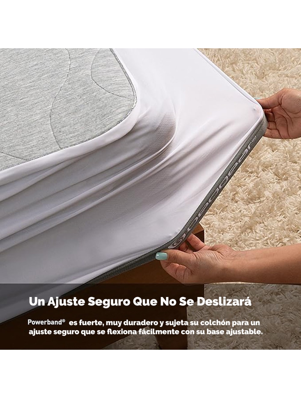 Foto 4 pulgar | Protector Bedgear Grey Air-x King Size