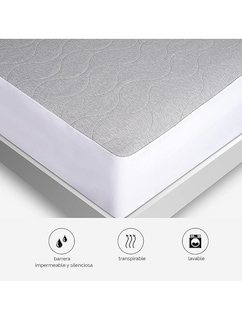 Foto 2 | Protector Bedgear Grey Air-x Matrimonial
