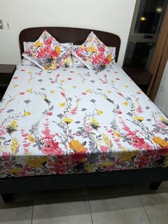 Foto 4 | Juego De Sábanas Florencia De 2 Plazas Y 144 Hilos, Color Blanco - Venta Internacional.